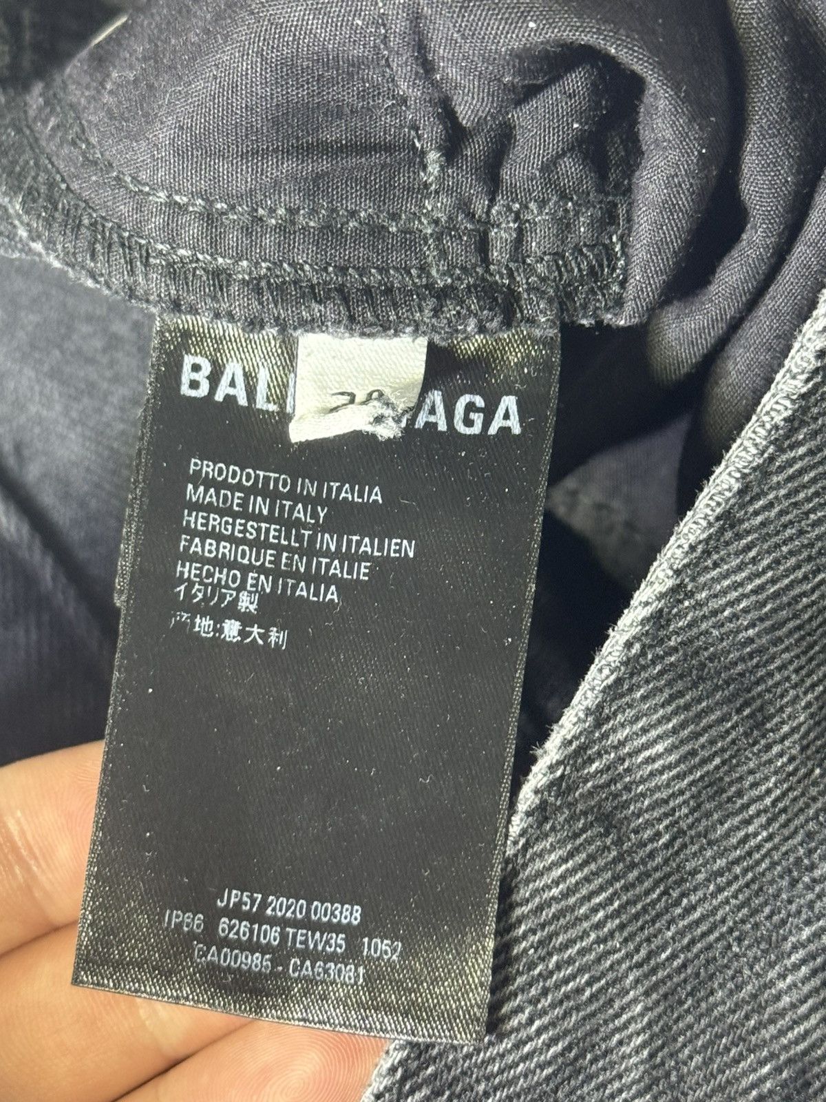 Balenciaga ✅Balenciaga floral denim jeans 28 Size 28" / US 6 / IT 42 - 6 Thumbnail