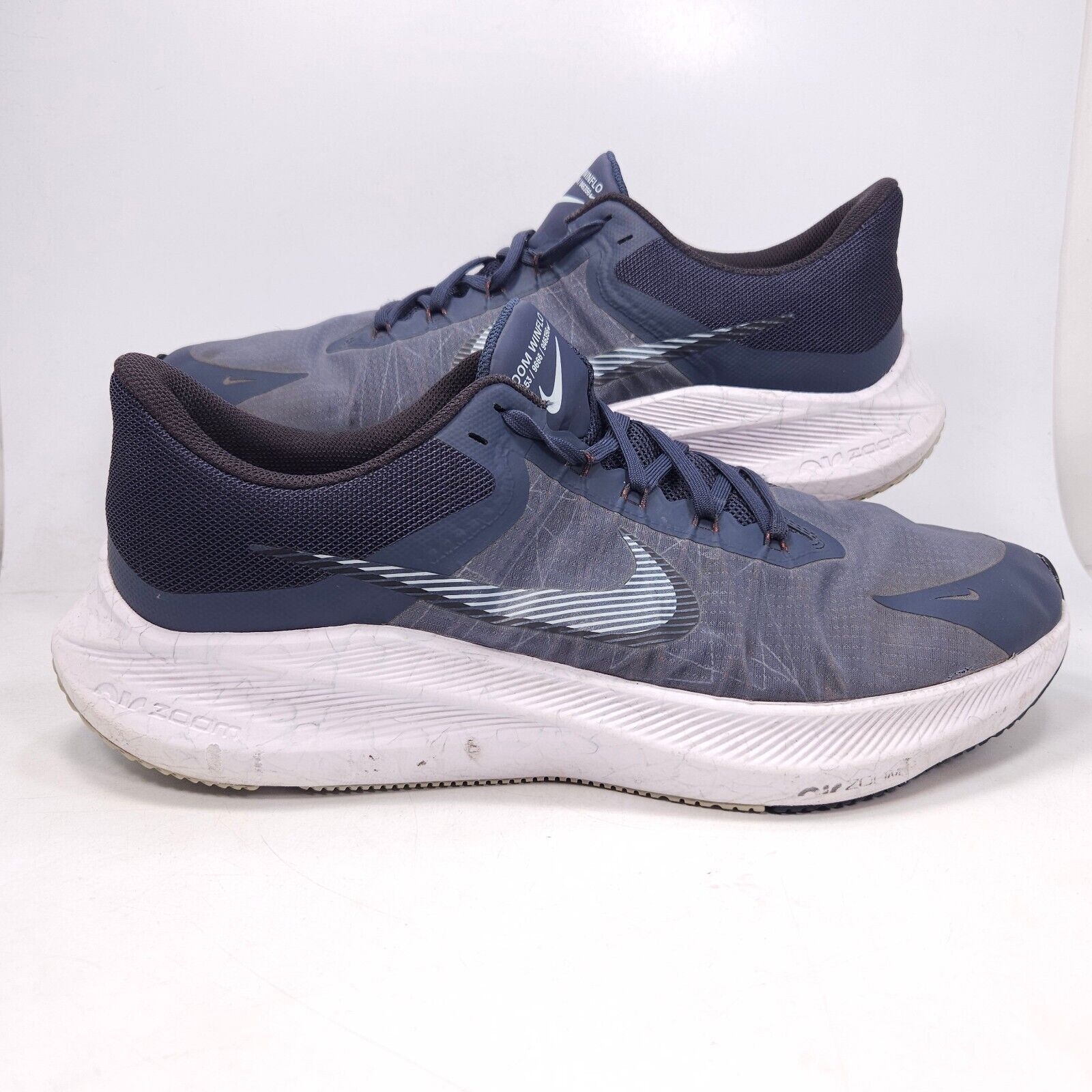 Nike Nike Winflow 8 Shoe Mens Size 15 CW3419-400 Blue White Size US 15 / EU 48 - 6 Thumbnail