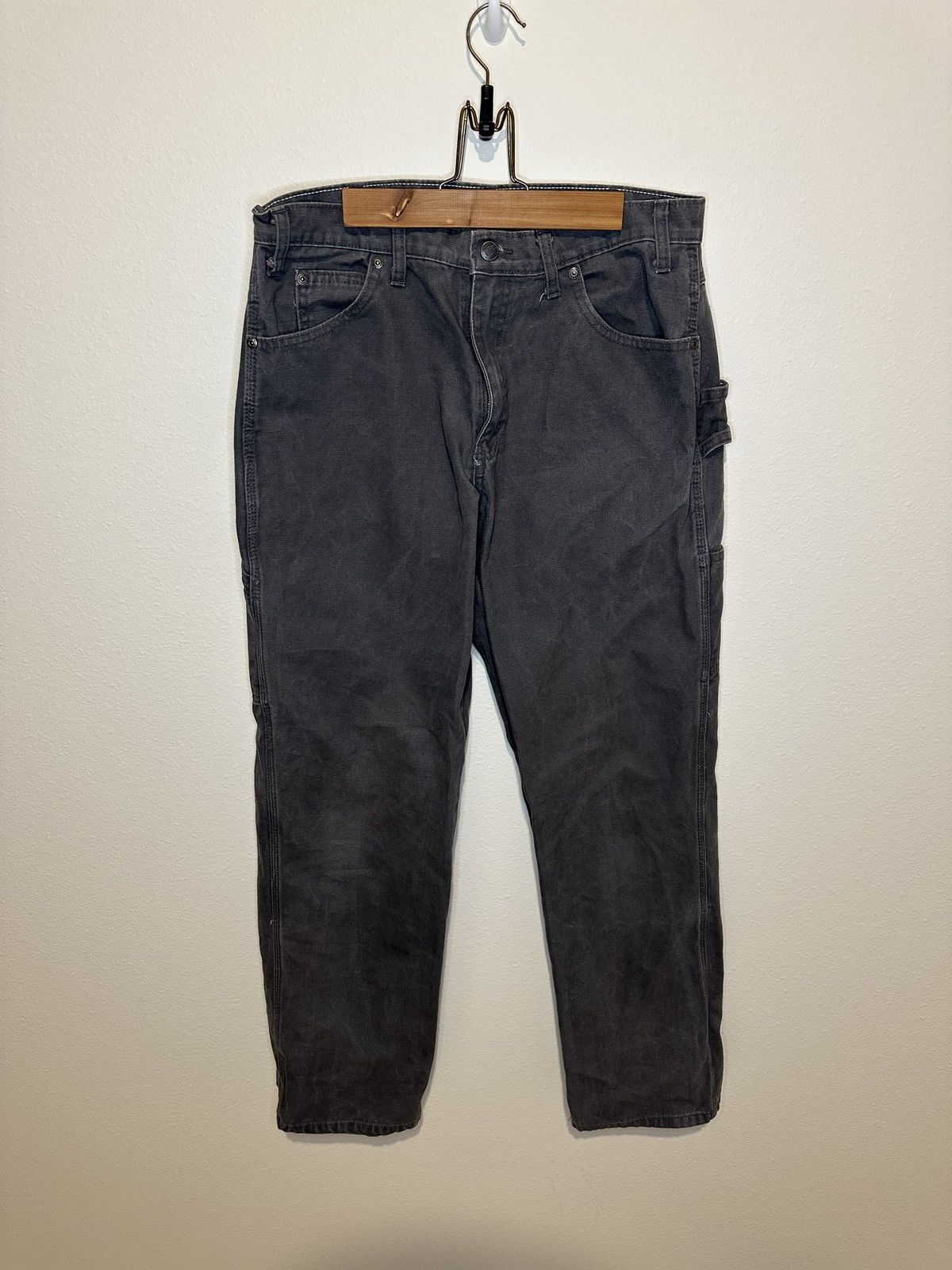 Dickies Dickies Relaxed Fit Sanded Duck Carpenter Pants 34x34 Size US 34 / EU 50 - 1 Thumbnail