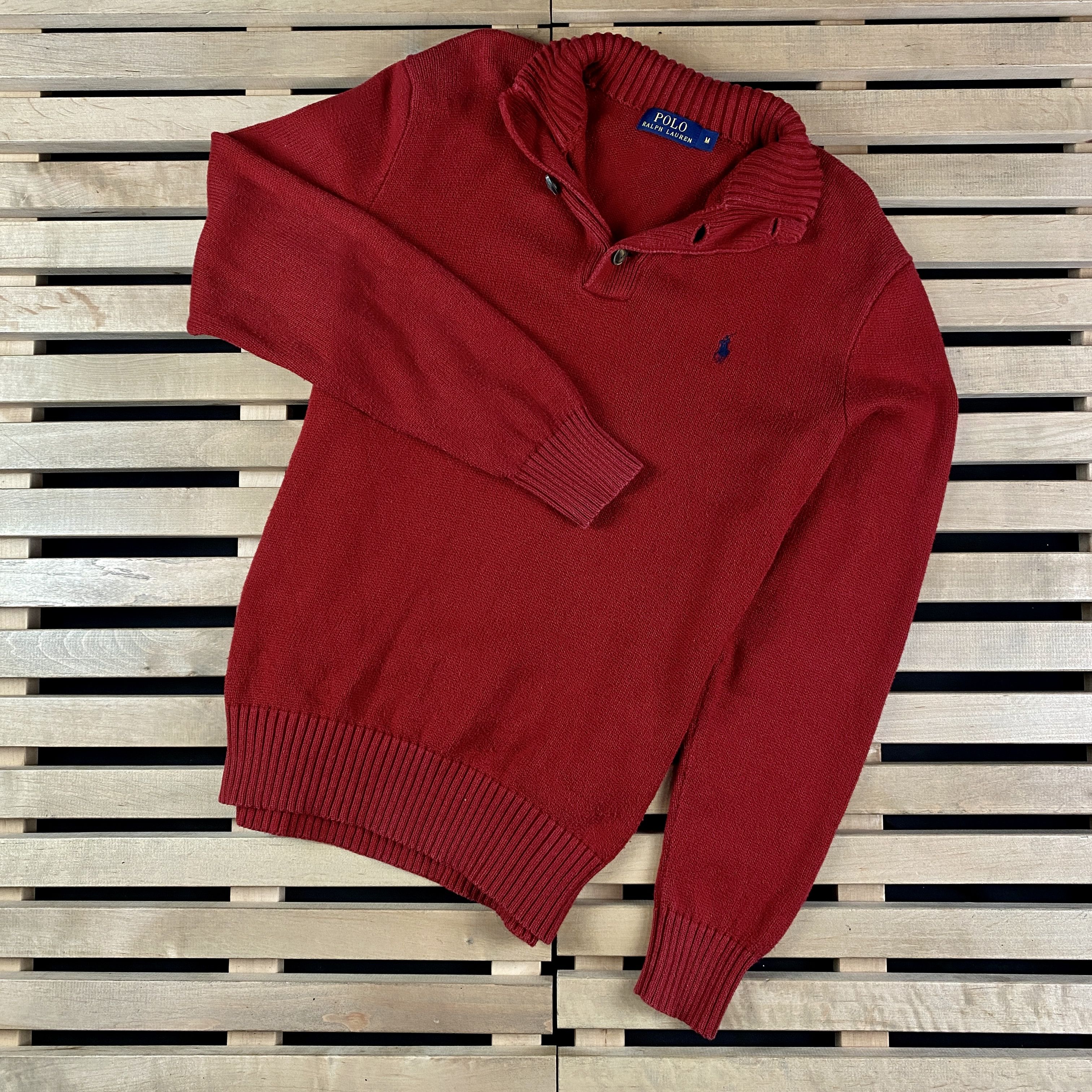 Polo Ralph Lauren × Ralph Lauren Mens Sweater Jumper High-Neck Polo Ralph Lauren Size M Size US M / EU 48-50 / 2 - 1 Thumbnail