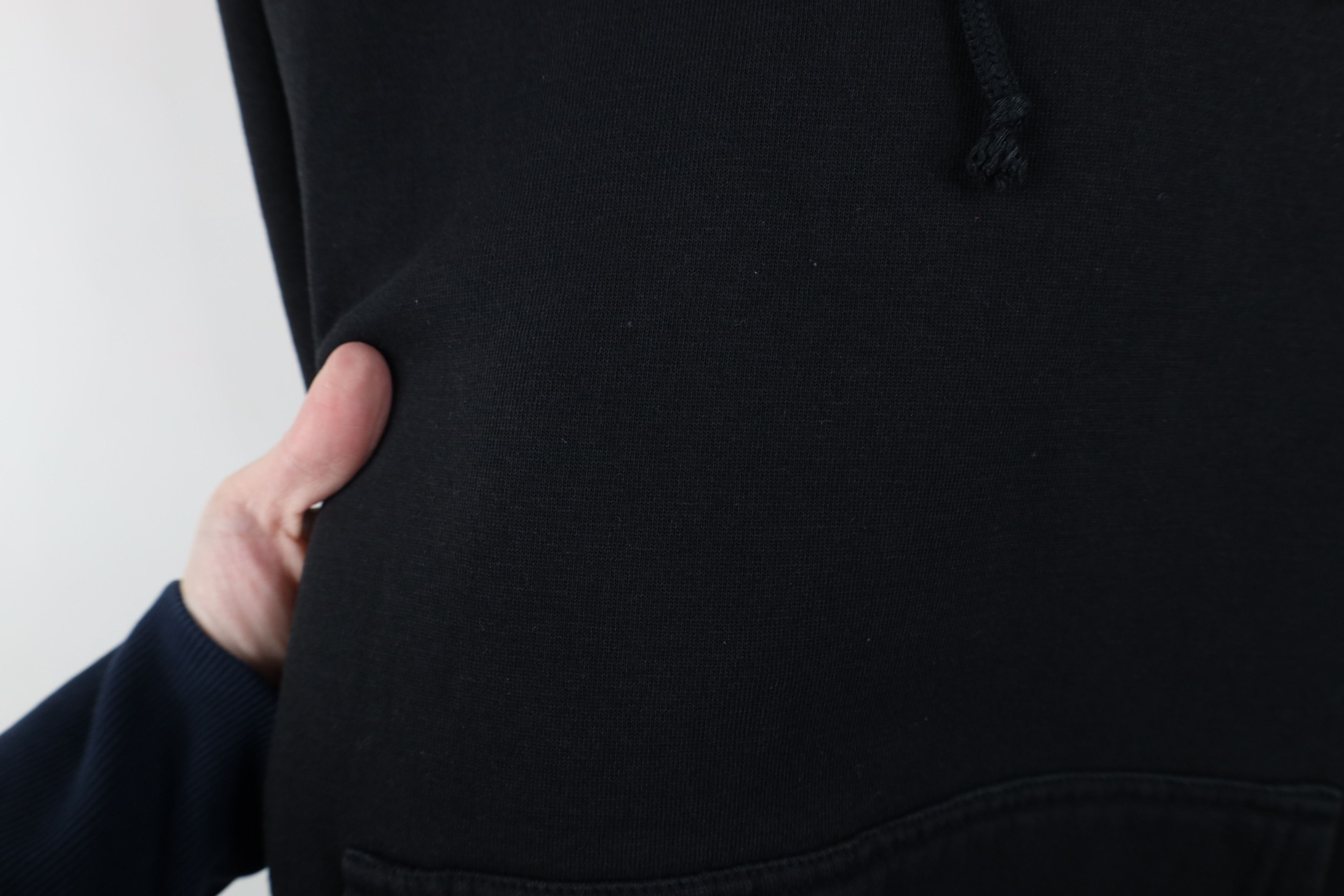 Vintage Vintage Y2K Streetwear Heavyweight Hoodie Sweatshirt Black Size US L / EU 52-54 / 3 - 10 Thumbnail