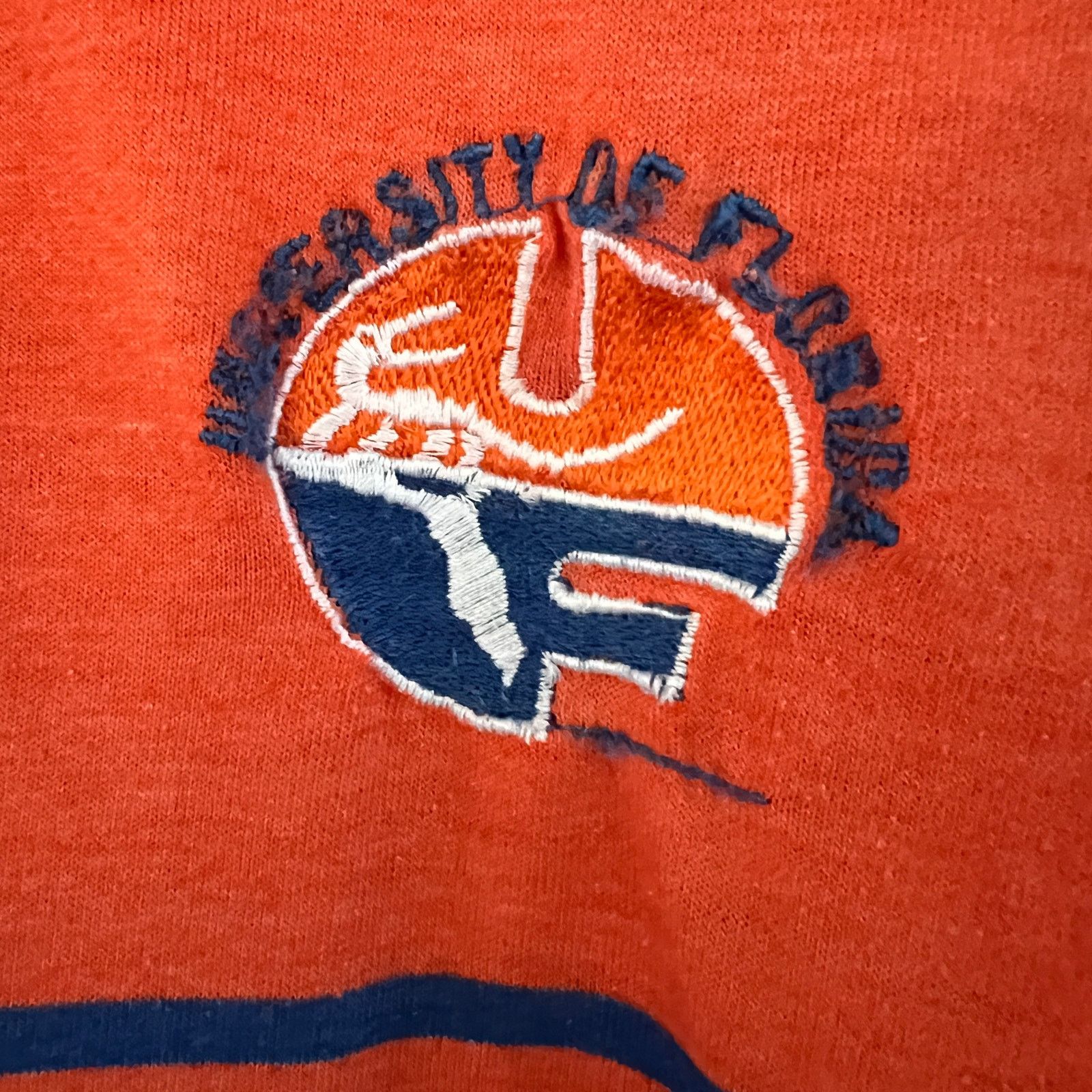 Vintage Vintage 80s University of Florida Mens Polo Shirt L 20x26 Size US L / EU 52-54 / 3 - 3 Thumbnail