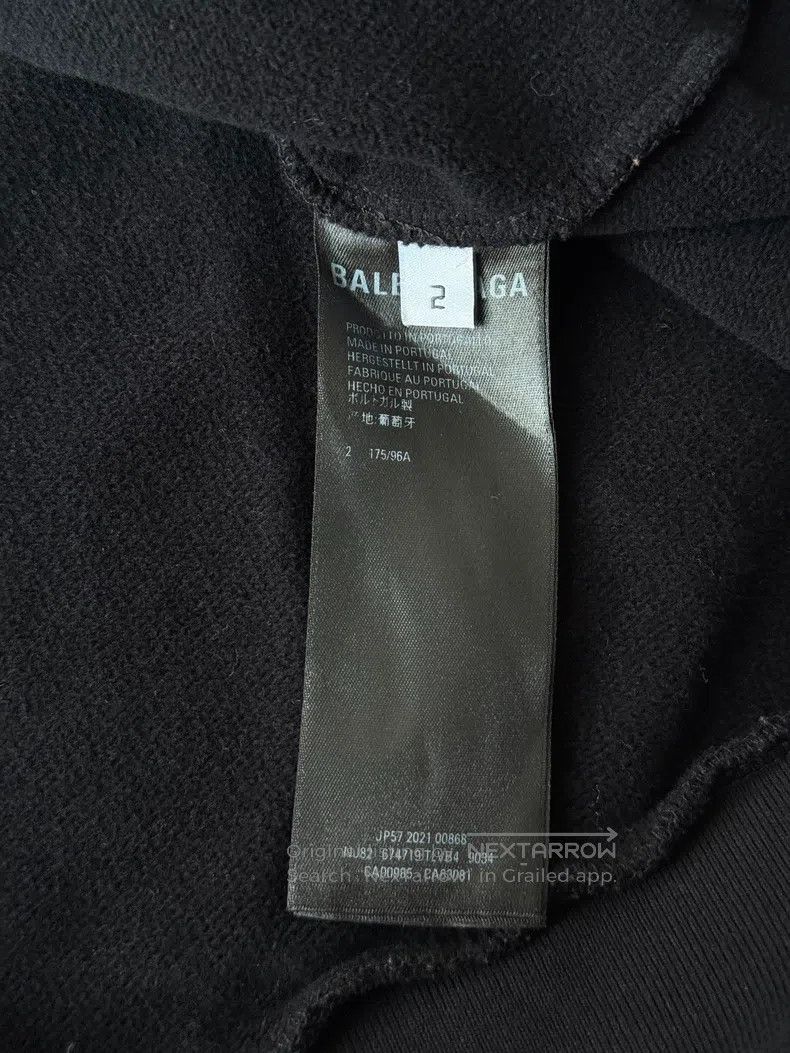 Balenciaga Balenciaga Reversed logo embroidery zip-up hoodie Size US M / EU 48-50 / 2 - 5 Thumbnail