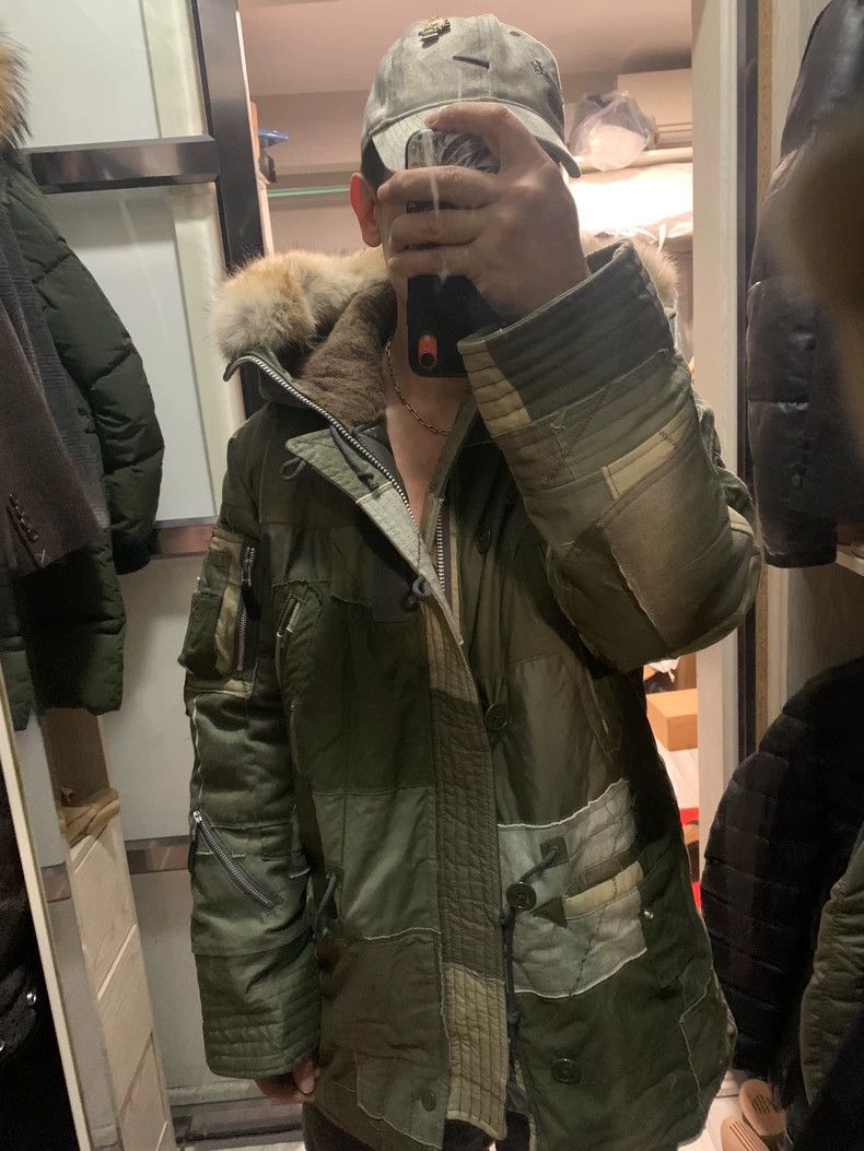 Neighborhood NEIGHBORHOOD Patchwork Military Parka Jacket - dmc Size US M / EU 48-50 / 2 - 1 Thumbnail