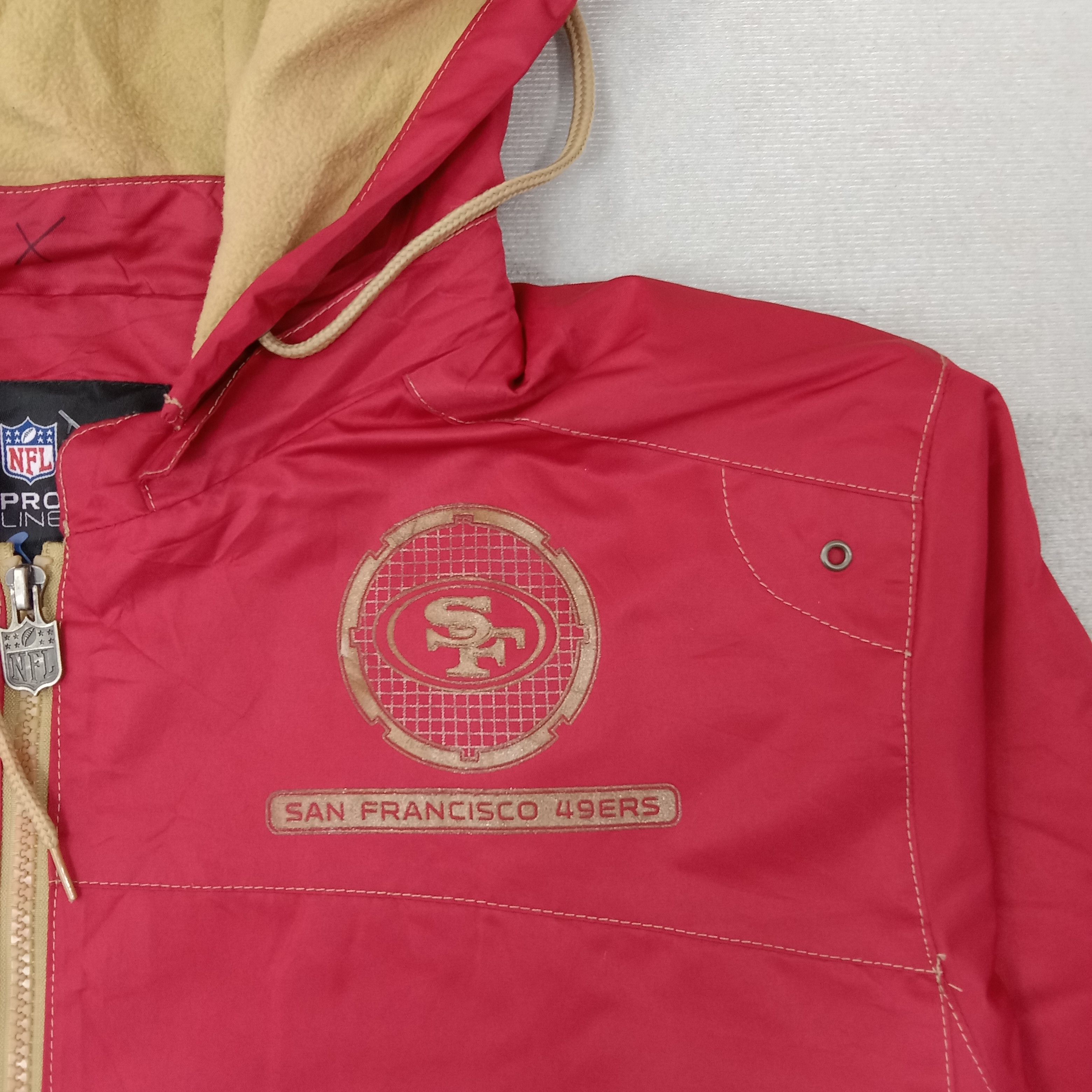 NFL San Francisco 49ers Football Jacket C256N17 Size US L / EU 52-54 / 3 - 5 Thumbnail