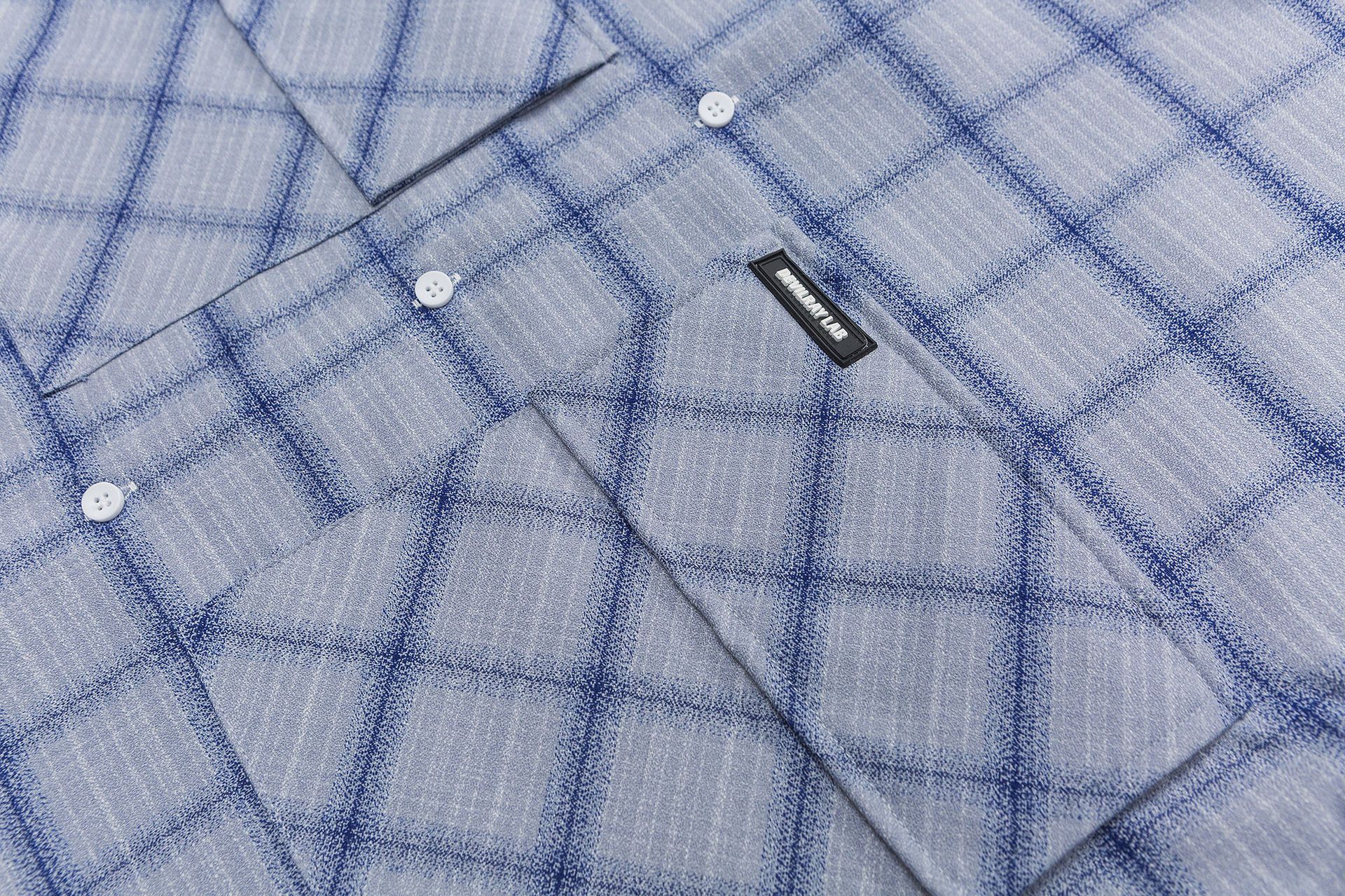 Japanese Brand × Vintage Men's loose trendy casual plaid shirt Size US M / EU 48-50 / 2 - 5 Thumbnail