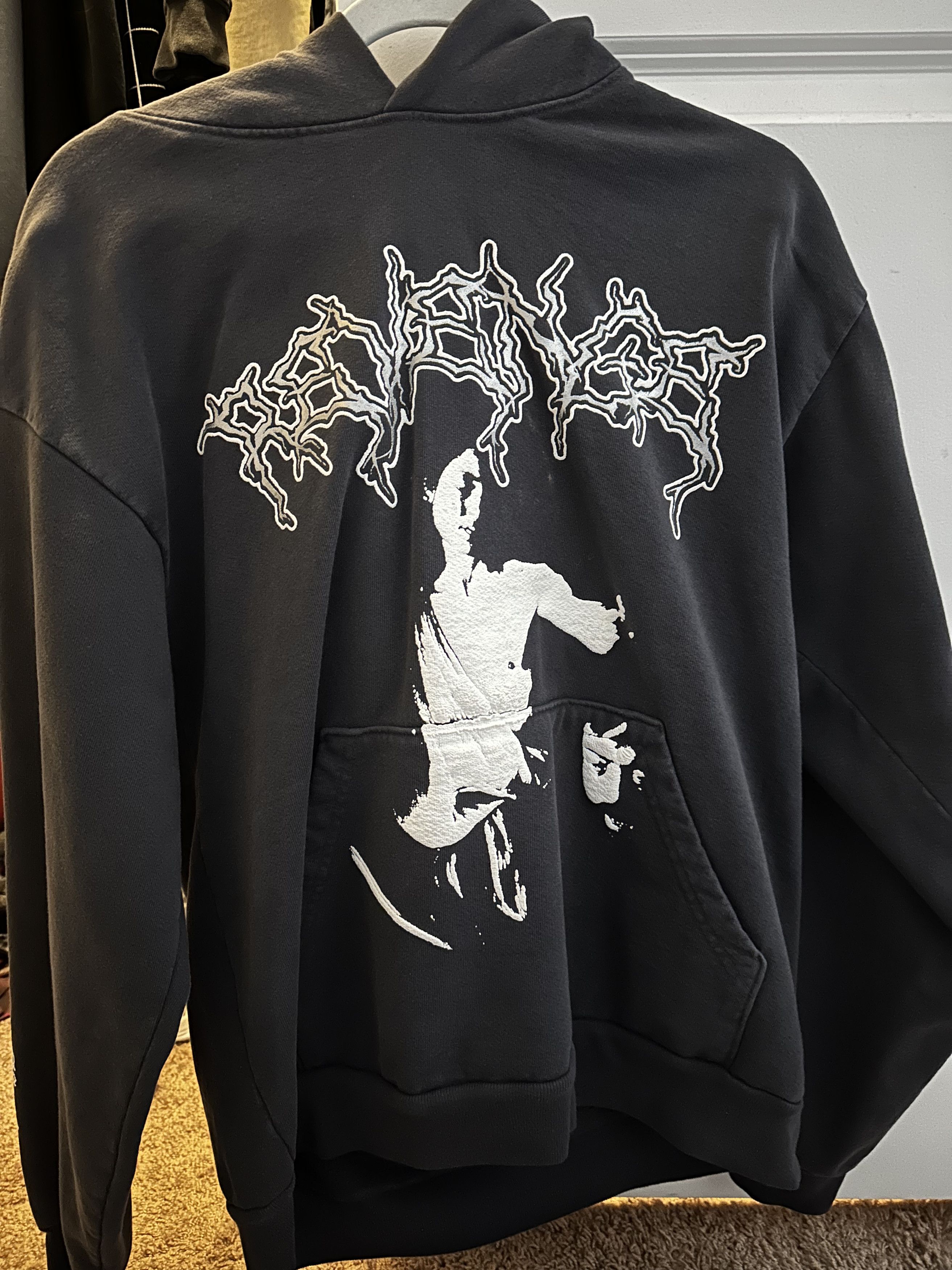 Revenge DOLPHIN GREY NINE MONTHS HOODIE Size US M / EU 48-50 / 2 - 3 Thumbnail