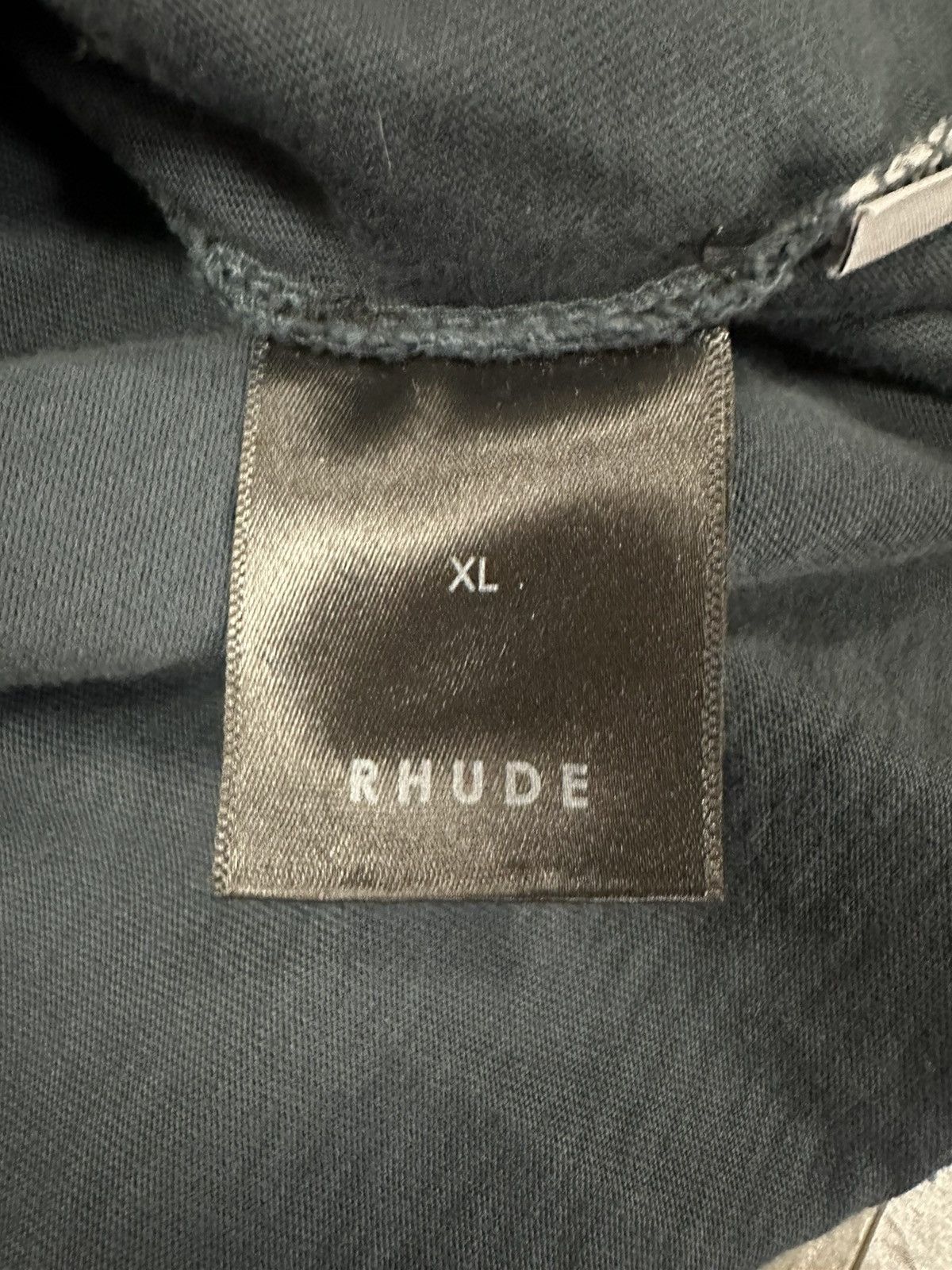 Rhude Rhude mirror pre owned t shirt xl Size US XL / EU 56 / 4 - 3 Thumbnail