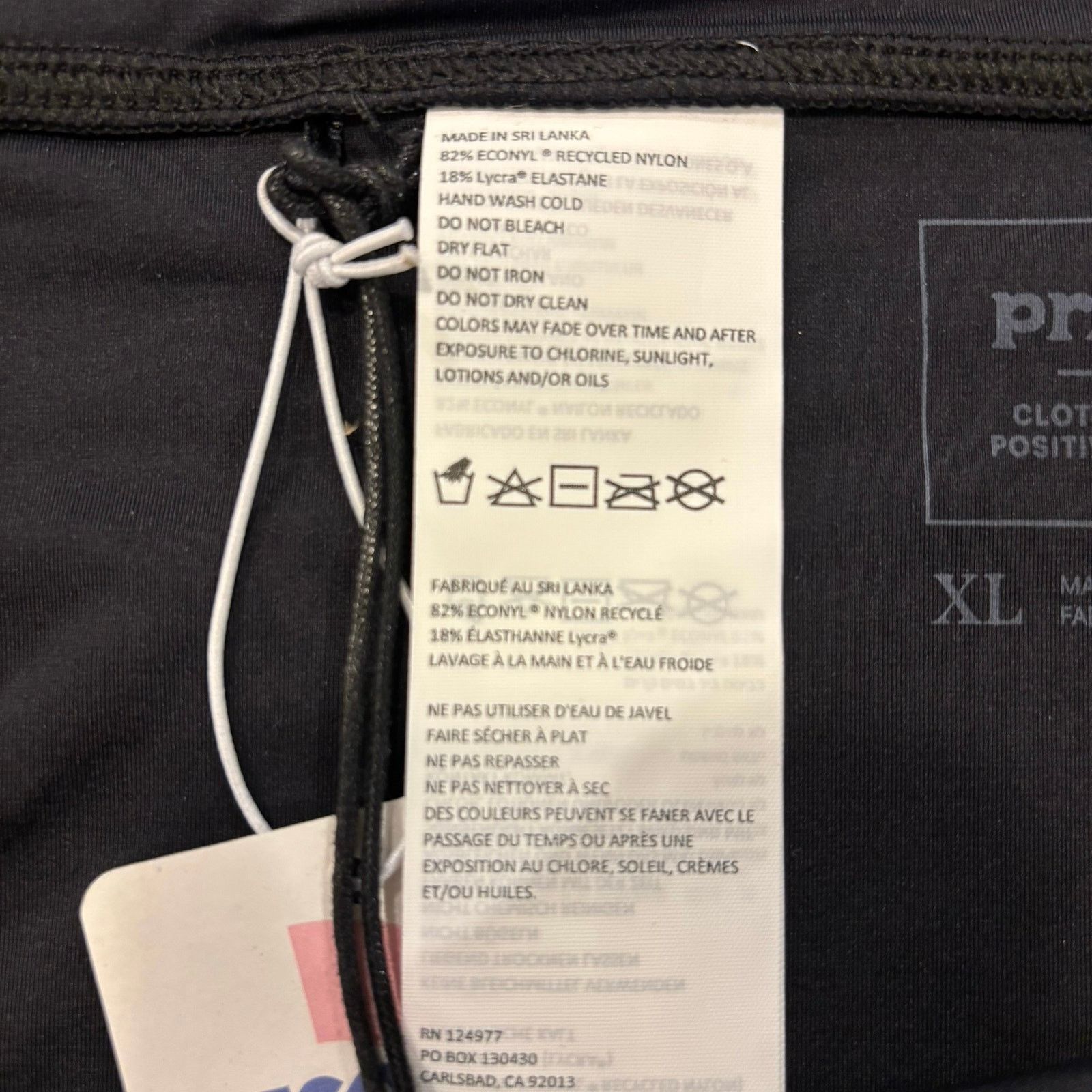 Prana PRANA NWT Black Summer Wave Swim Bottom, Size, XL Size XL / US 12-14 / IT 48-50 - 7 Thumbnail