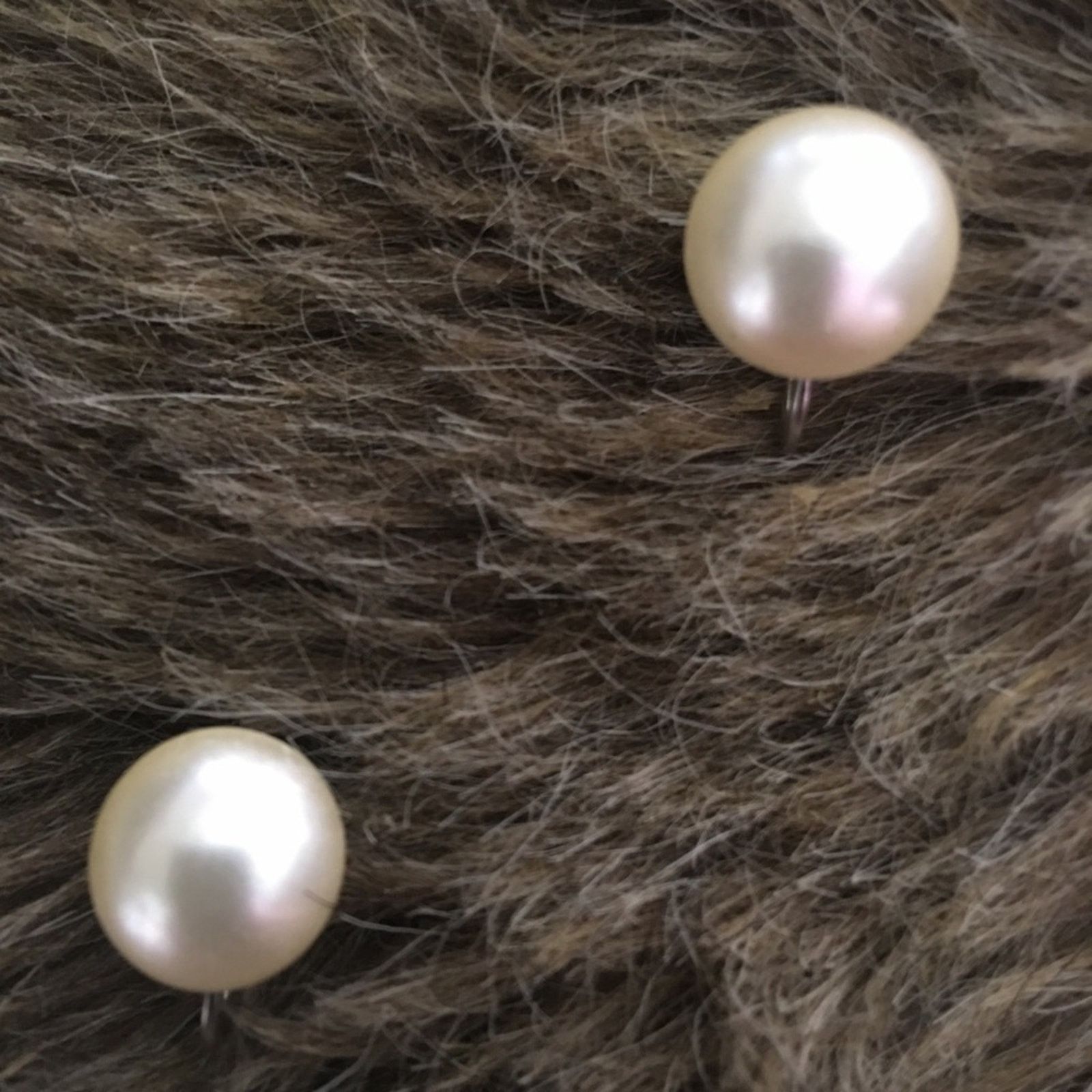 Vintage Vintage 60s faux pearl screw back earrings Size ONE SIZE - 1 Thumbnail