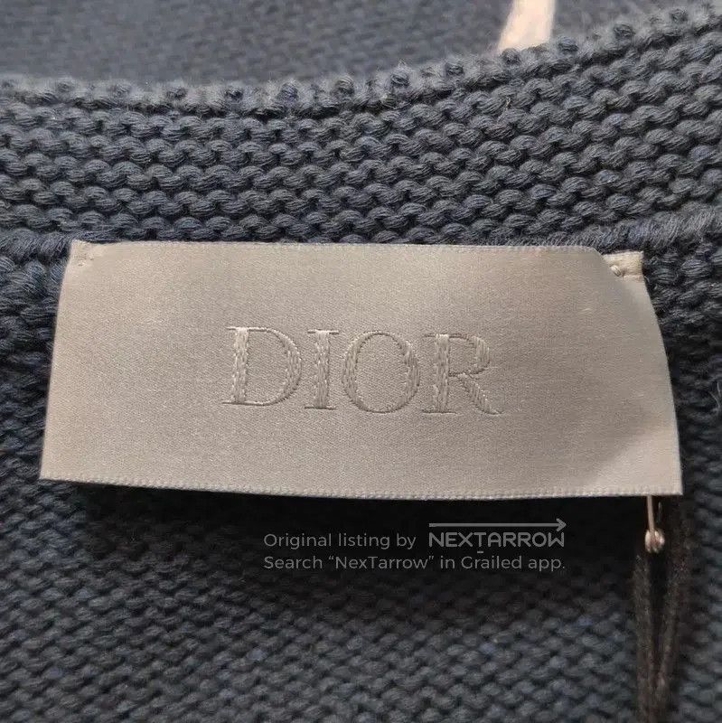 Dior Dior Embroidered Logo Pullover Sweatshirt for Men . Size US M / EU 48-50 / 2 - 7 Thumbnail