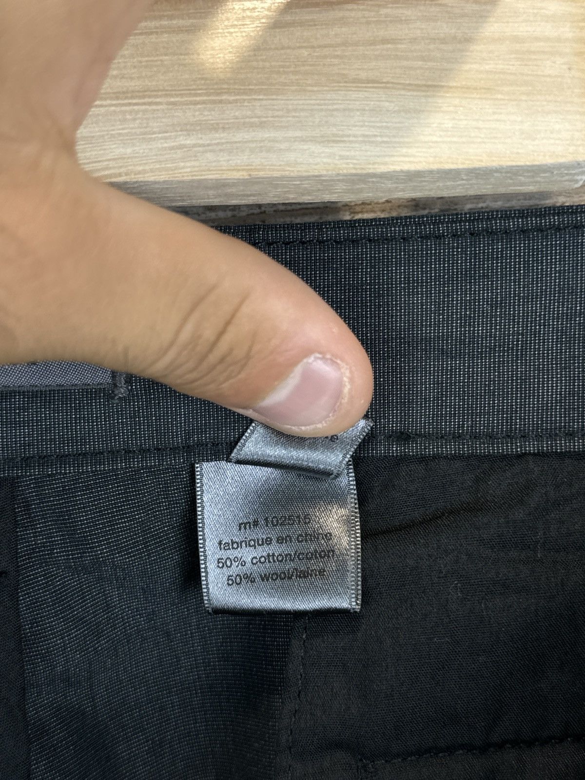 Japanese Brand × John Varvatos Mens John Varvatos pants luxury size 52 wool Japanese Size US 34 / EU 50 - 16 Thumbnail
