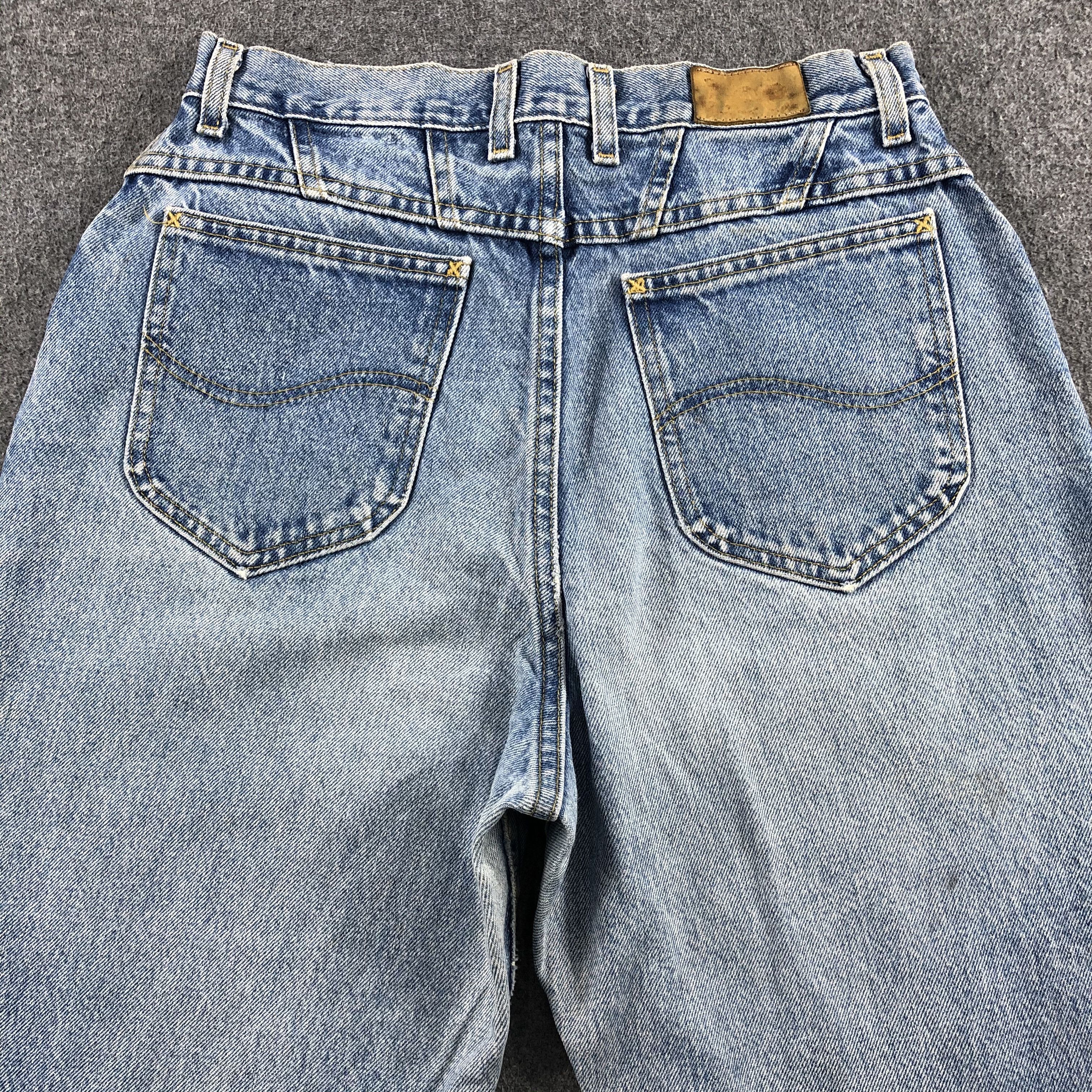 Lee Vintage 90s Blue Wash Lee Jeans-J1569 Size US 30 / EU 46 - 4 Thumbnail