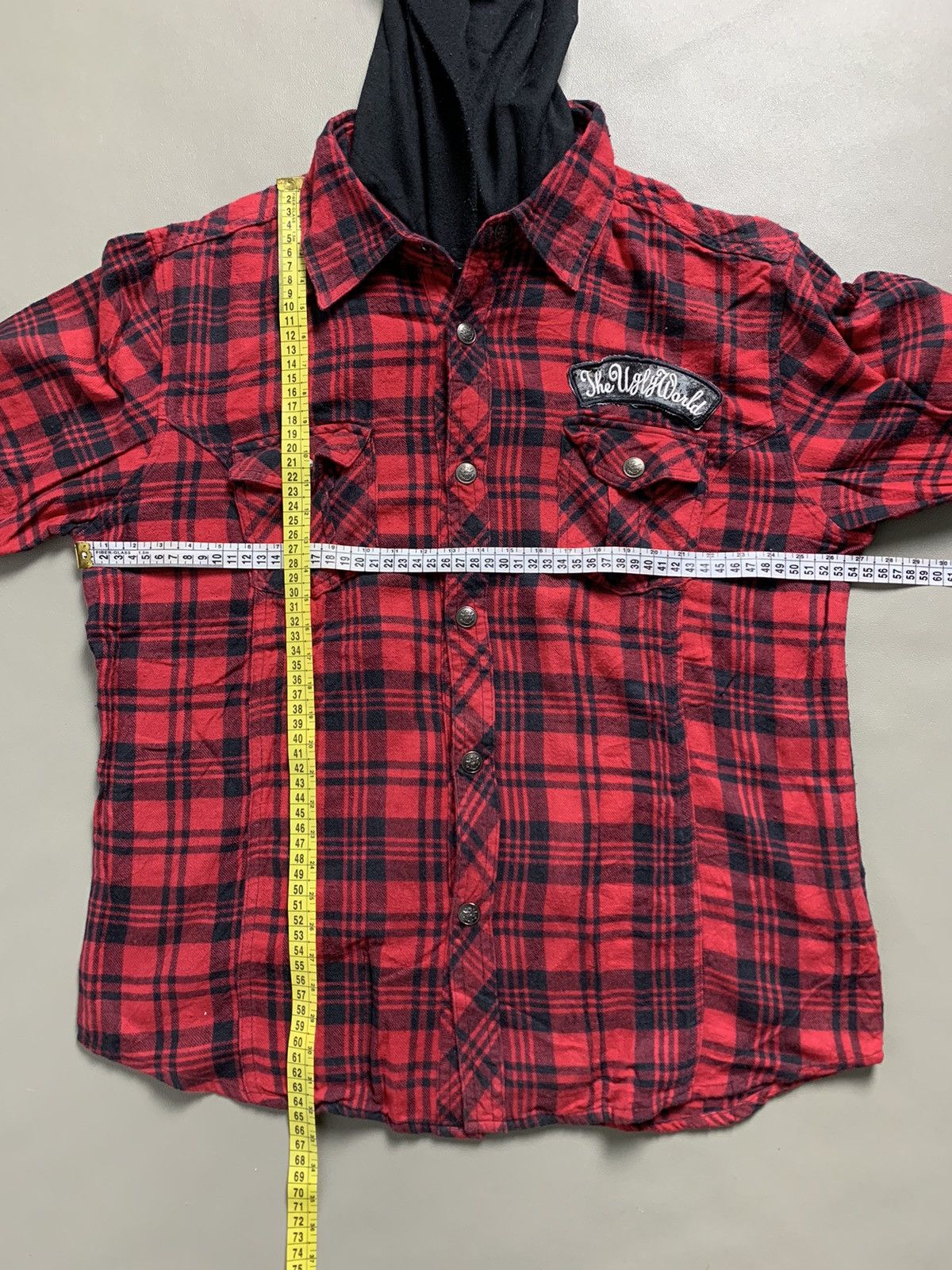 In The Attic × Japanese Brand × Vintage vintage in the attic home flannel button ups zipper hoodie Size US L / EU 52-54 / 3 - 11 Thumbnail