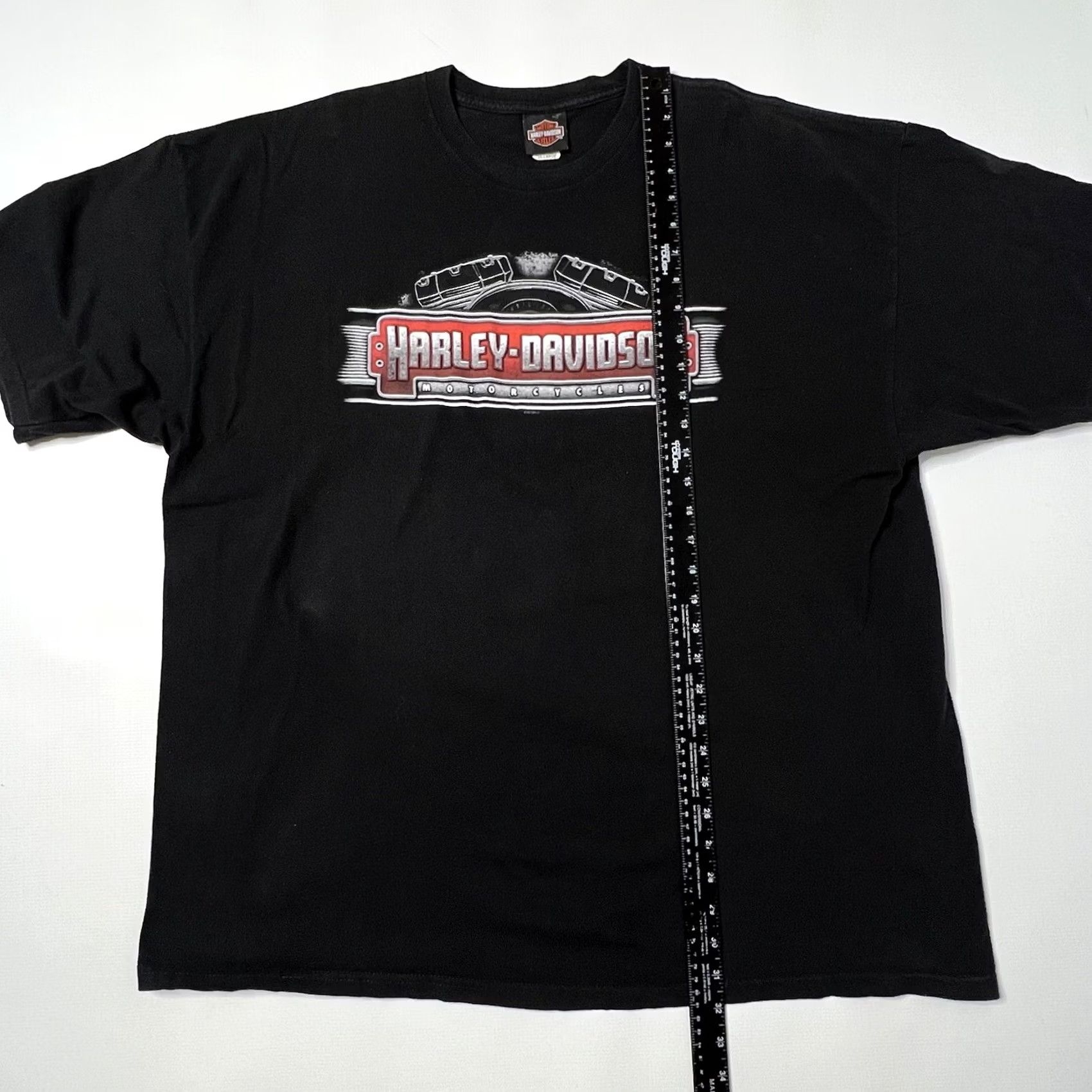 Harley Davidson Harley-Davidson Tampa Florida T Shirt Size 3XL Black Short Sleeve Double-Sided Logo, American, Biker, Motorcycle, USA Mens Size US XXL / EU 58 / 5 - 7 Thumbnail