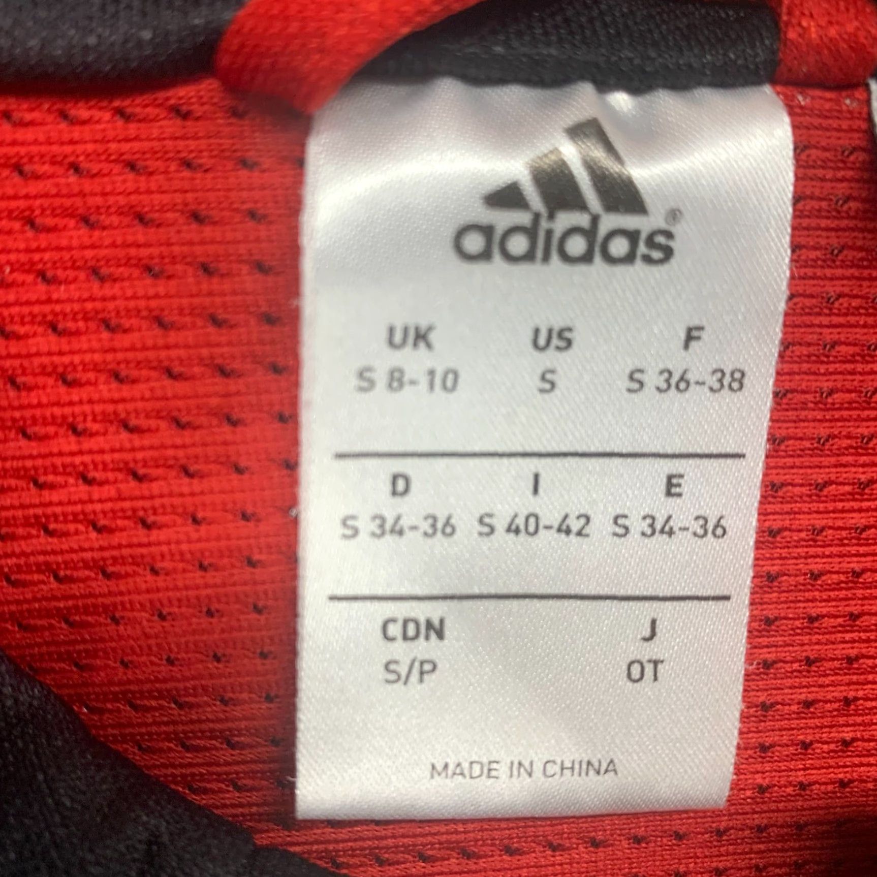 Adidas Adidas Jacket Womens S Red Climacool Full Zip Active Eagle Logo Athletic Jacket Size S / US 4 / IT 40 - 7 Thumbnail