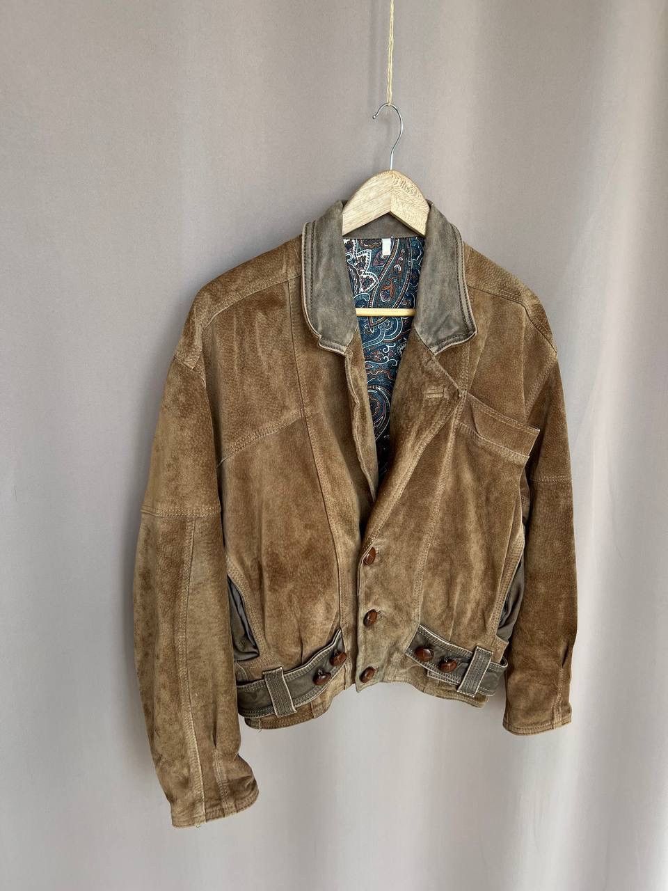 Other Spanish Genuine Vintage Leather Jacket Mens Size 48 M Size US M / EU 48-50 / 2 - 5 Thumbnail
