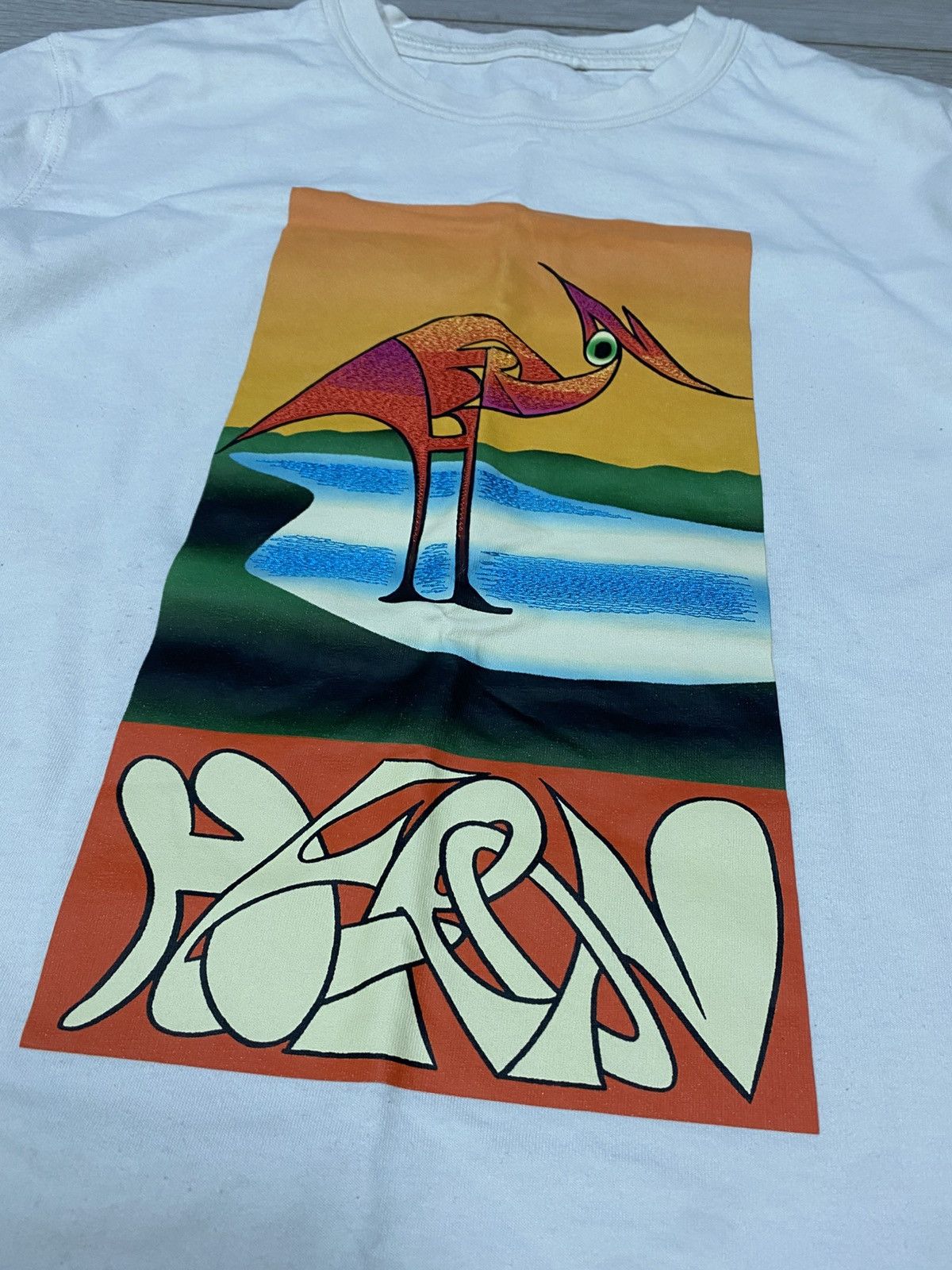 Heron Preston Heron Preston Abstract Graphic bird t-shirt Size US M / EU 48-50 / 2 - 5 Thumbnail