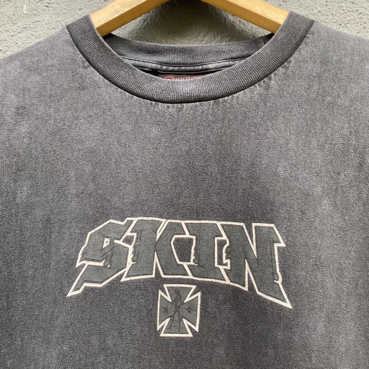 Vintage Thrashed Faded Vintage Y2K Skin Industries ERD GRUNGE TEE Size US XL / EU 56 / 4 - 6 Thumbnail