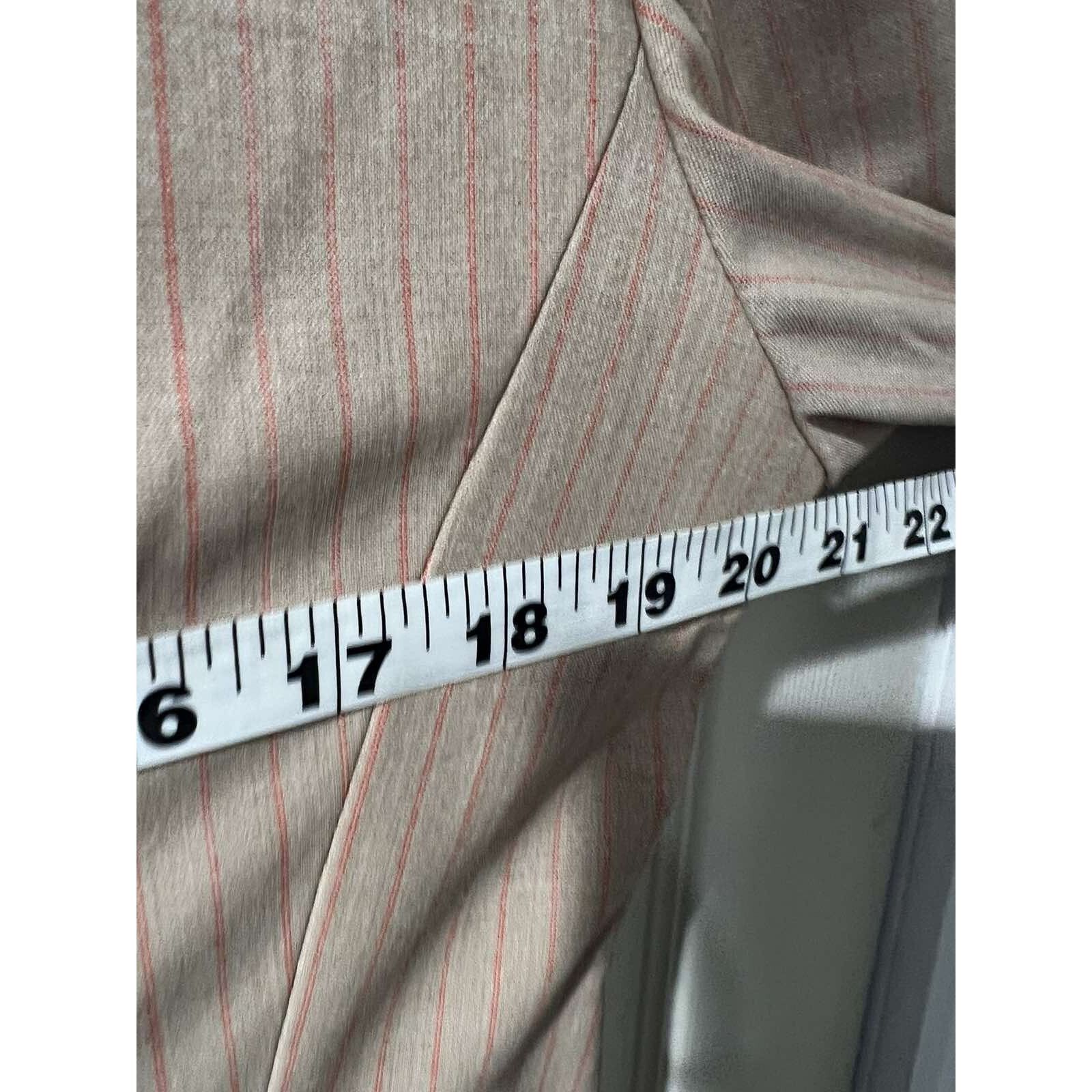 & Other Stories Lafayette 148 New York Tan Wool Suit Jacket Size 16 A001621 Size XL / US 12-14 / IT 48-50 - 5 Thumbnail