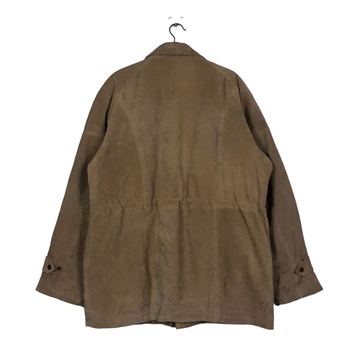 Japanese Brand 🔥Vintage Leather Jacket Biker Fiona Macphail Cargo Pockets Size US L / EU 52-54 / 3 - 8 Thumbnail