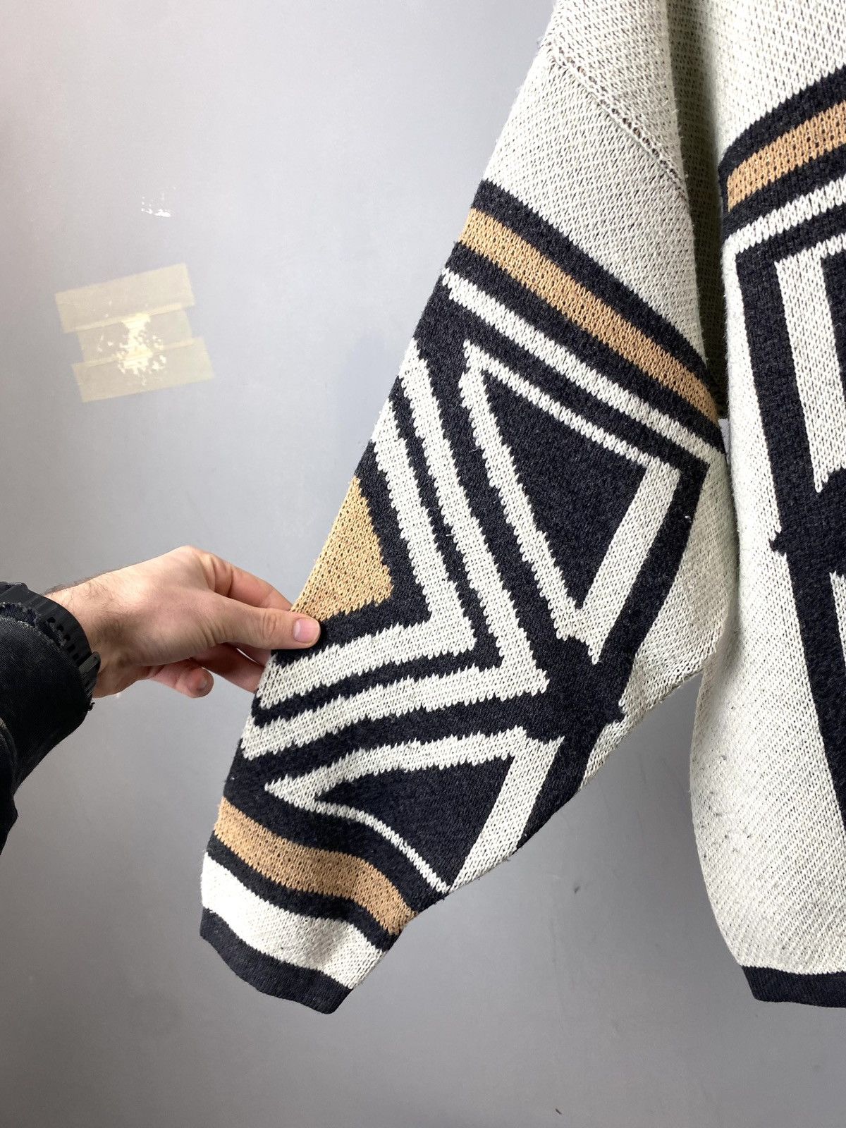 Oxbow Rare! Vintage Full Knit All Over Logo Sweater Stussy Style Size US L / EU 52-54 / 3 - 11 Thumbnail