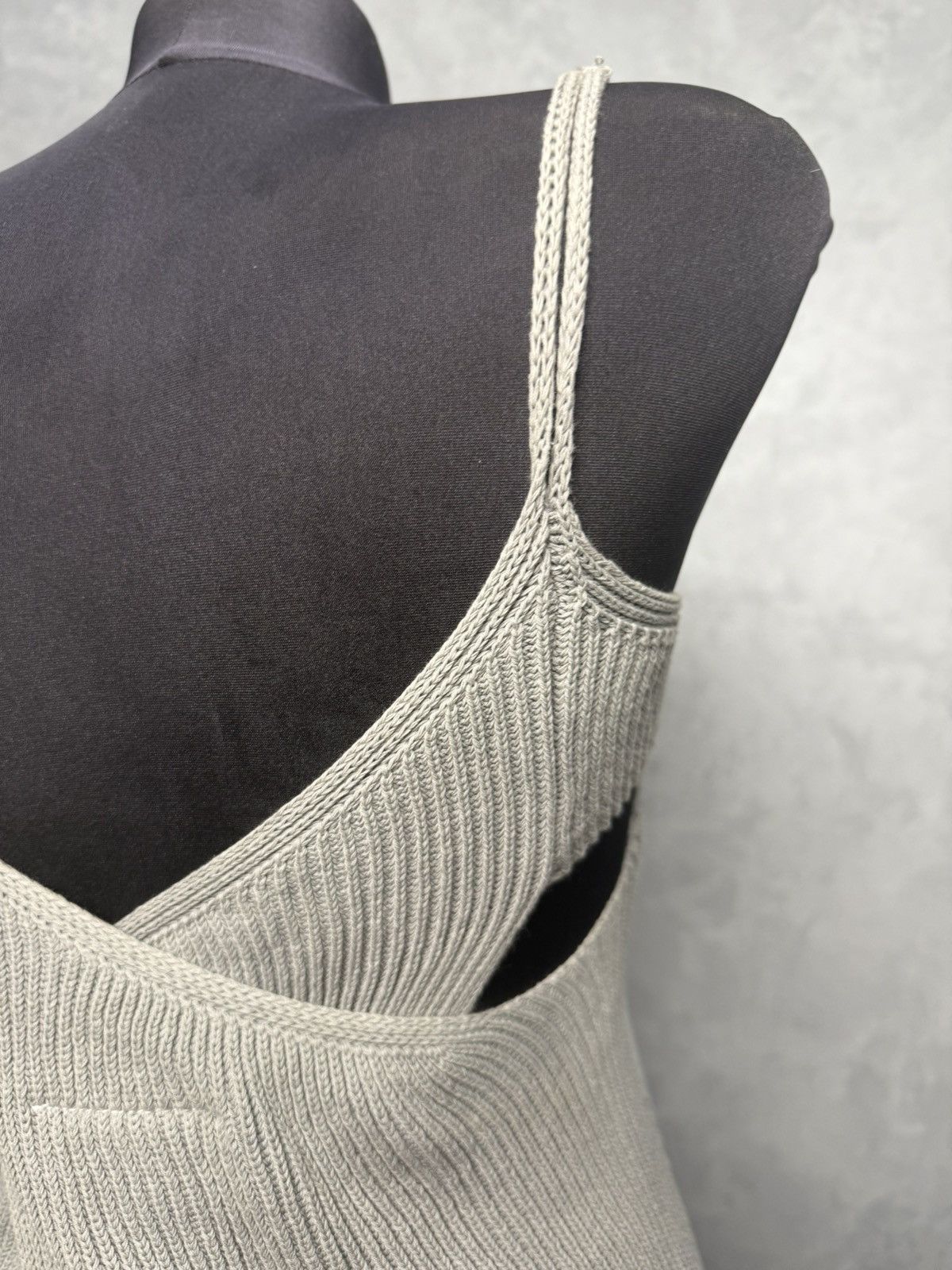 Maison Margiela Rare Maison Margiela Tank Top cotton S Knited Grey Italy Size S / US 4 / IT 40 - 6 Thumbnail