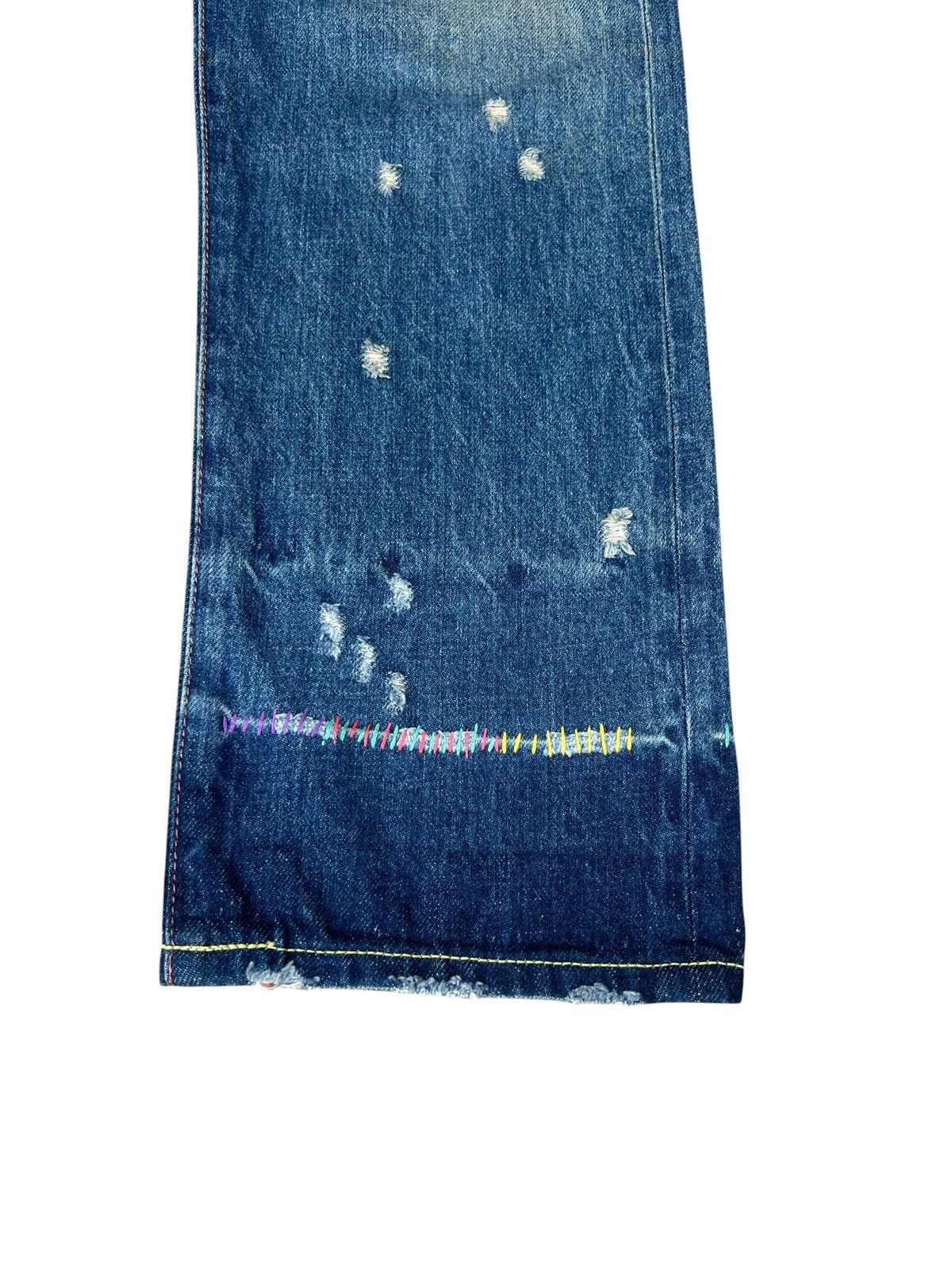 Tsumori Chisato Tsumori Chisato Japan Rips Distress Denim Trashed Jeans Size US 32 / EU 48 - 13 Thumbnail