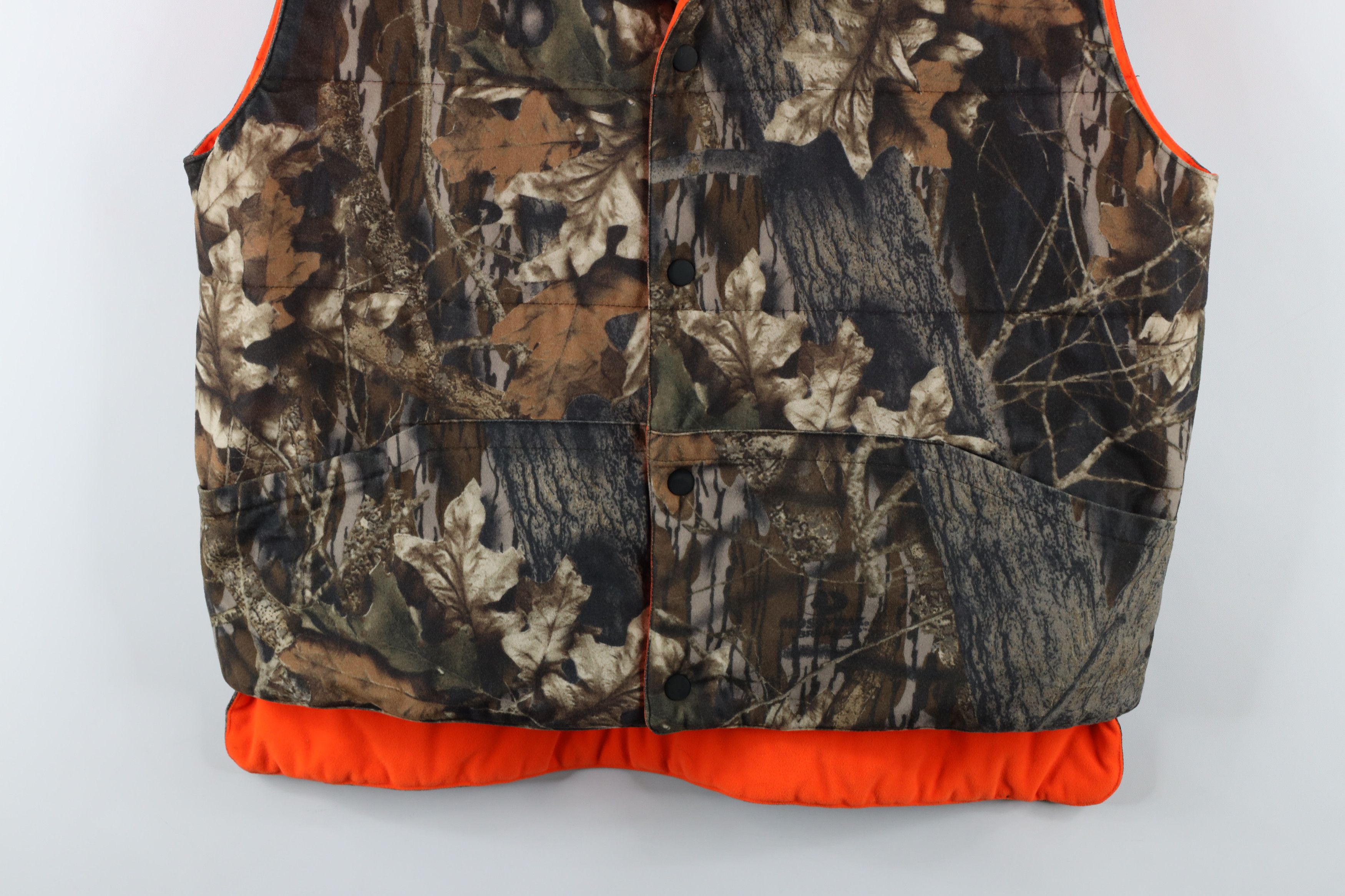 Vintage Vintage 90s Streetwear Reversible Camouflage Puffer Jacket Size US L / EU 52-54 / 3 - 3 Thumbnail