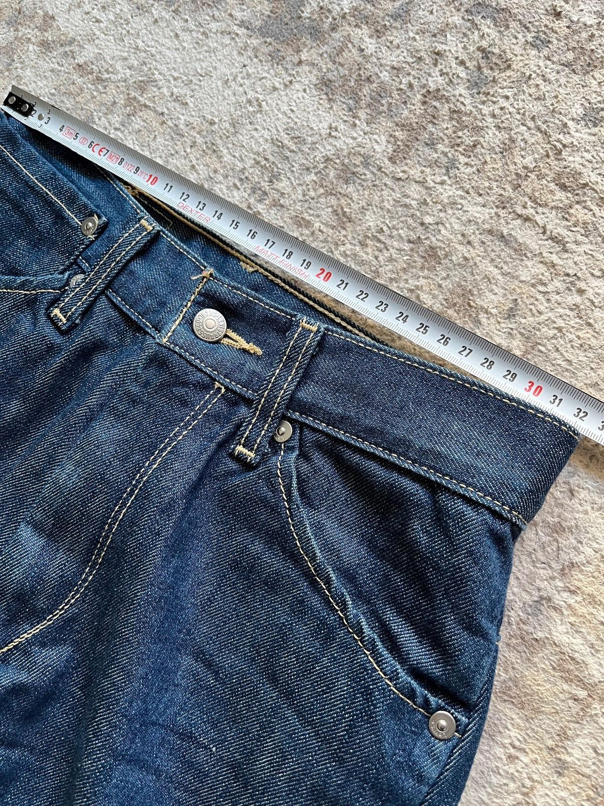 Levi's Levi’s Engineering Sample Blue Star Women’s W 27 2000s Size US 27 - 13 Thumbnail