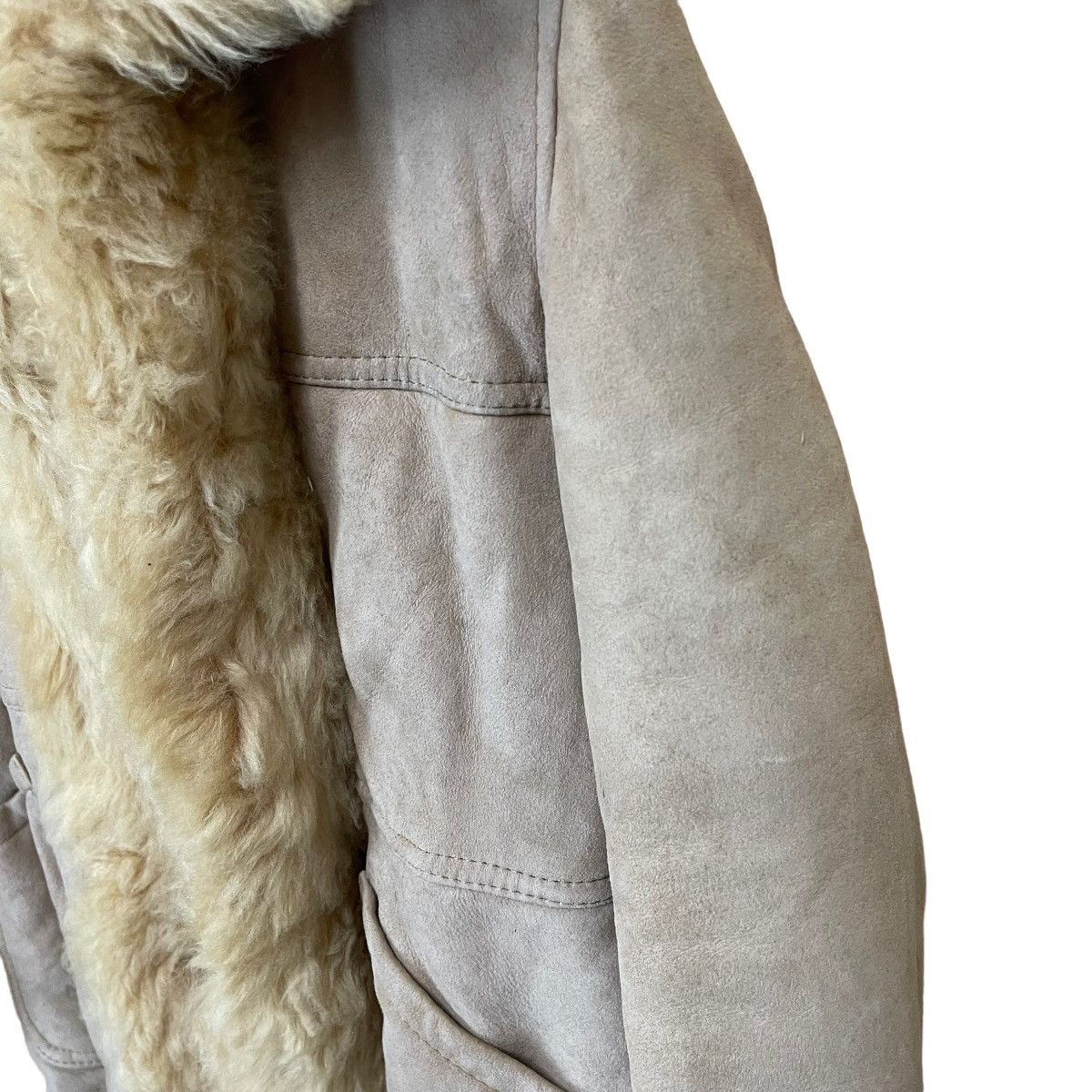 Leather JAPANASE SHERPA LINING LEATHER HEAVYCOAT JACKET Size US S / EU 44-46 / 1 - 8 Thumbnail