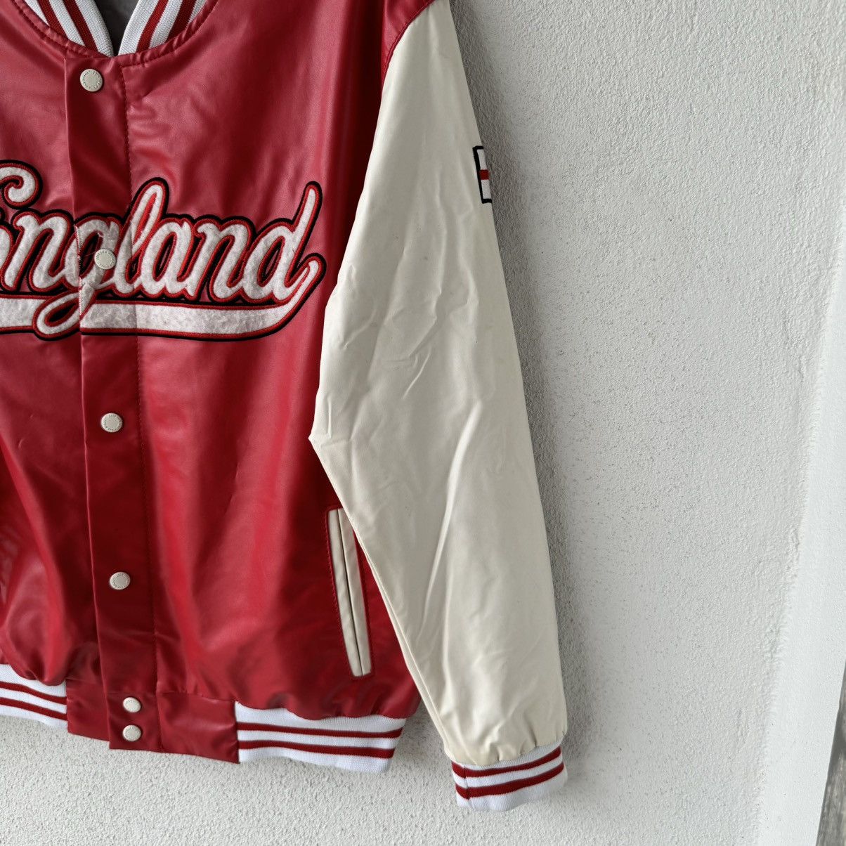 ENGLAND team FIFA WORLD CUP BRASIL 2014 varsity jacket