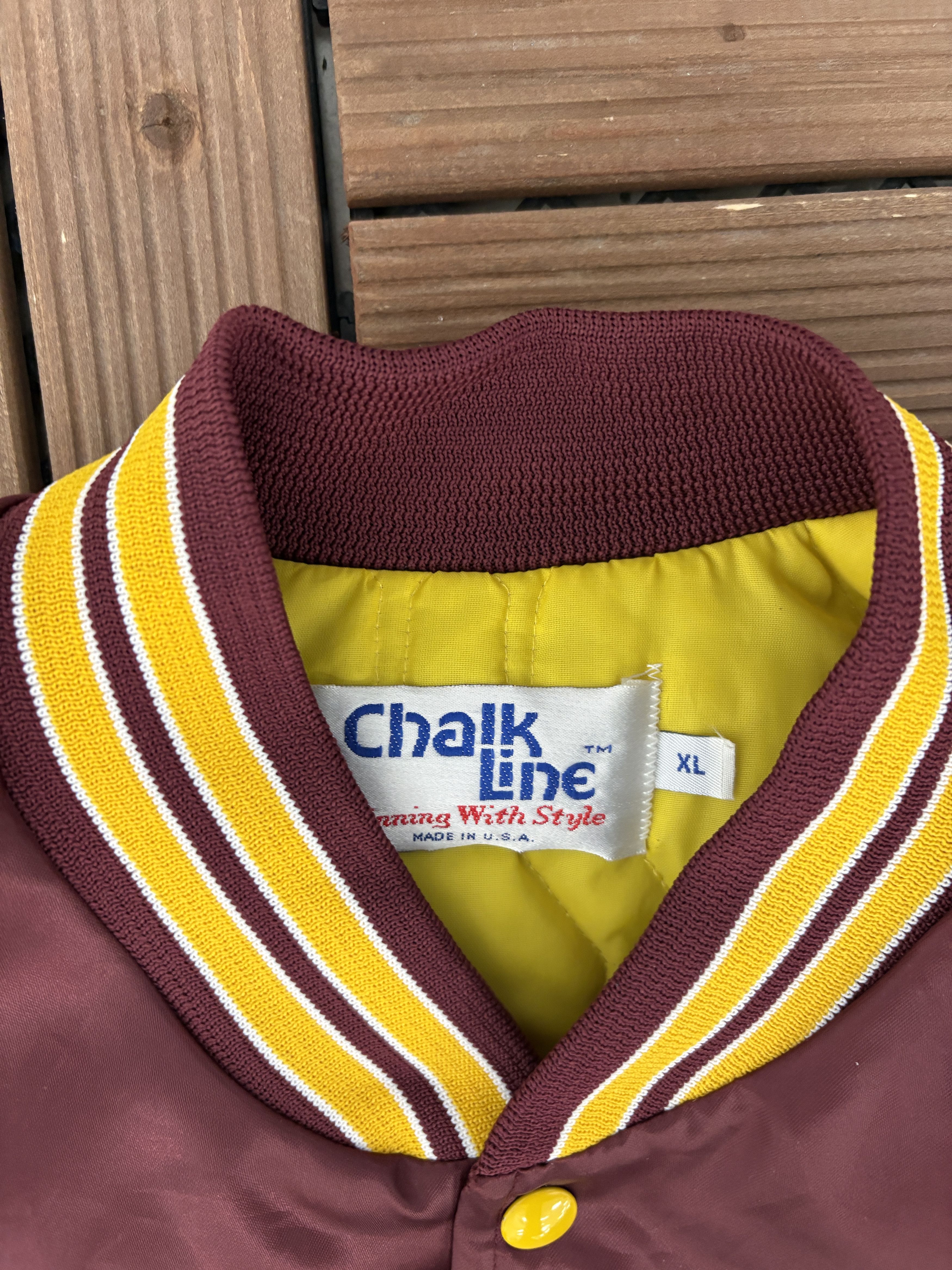 Chalk Line × Vintage Washington Redskins Vintage Red Chalk Line Jacket Size US XL / EU 56 / 4 - 6 Thumbnail