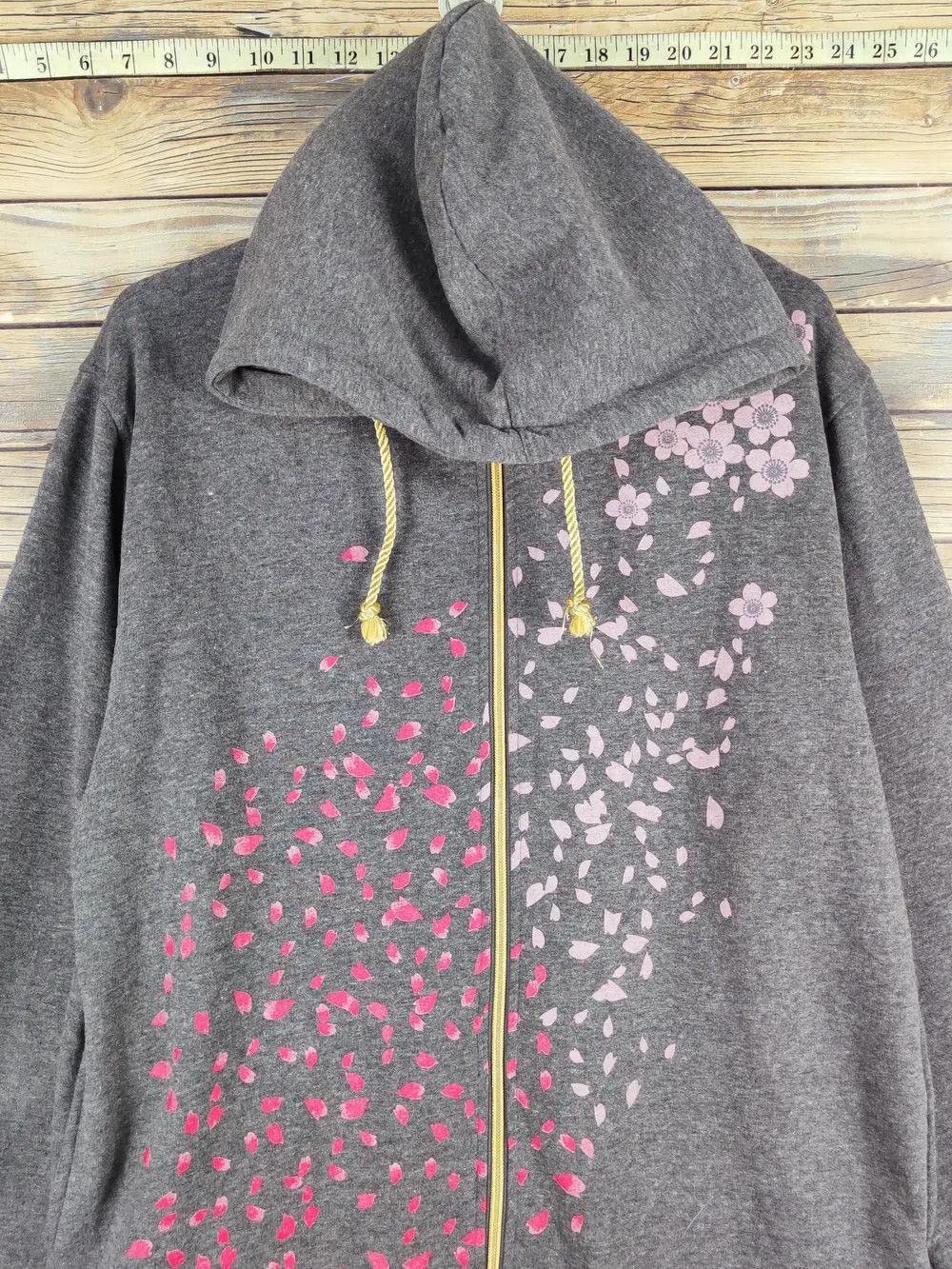 Japanese Brand Japan dragon vintage Dark Gray Hoodie Sweaters #W1156 Size US XL / EU 56 / 4 - 12 Thumbnail