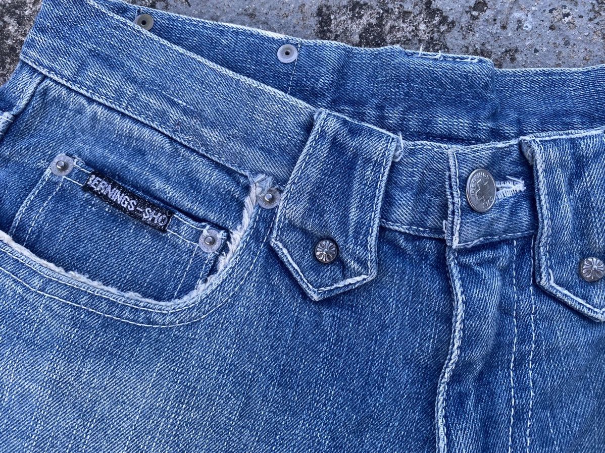 Japanese Brand BerningSho Studded Bootcut Jeans Size US 29 - 6 Thumbnail