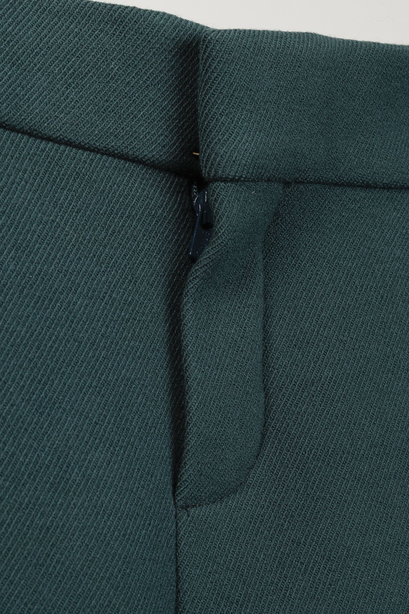 Chloe Chloe Green Wool Trouser Pants Size 30" / US 8 / IT 44 - 10 Thumbnail