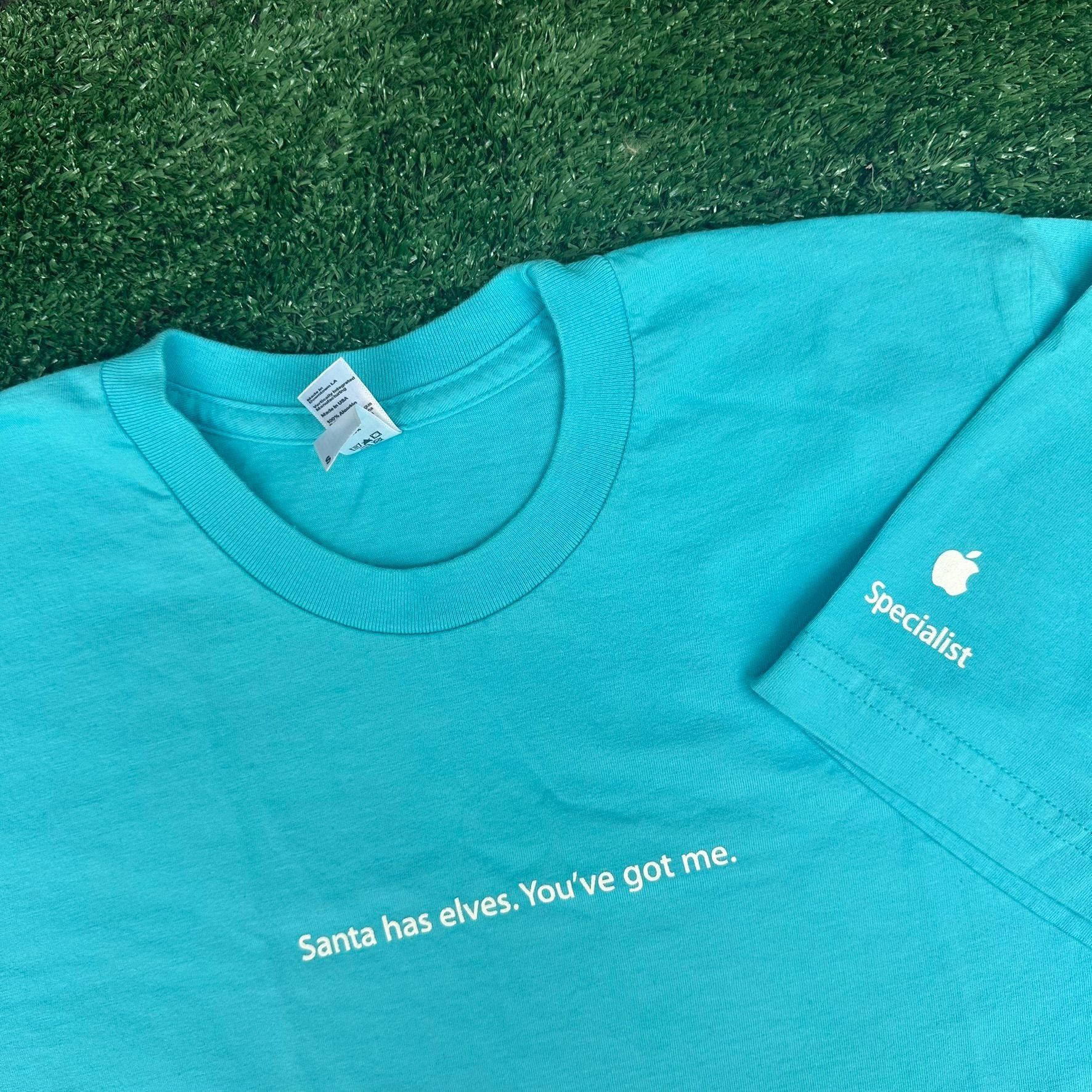 Apple Vintage Y2K Apple Store Employee T-Shirt iPhone iPod Mac Rar Size US S / EU 44-46 / 1 - 2 Thumbnail