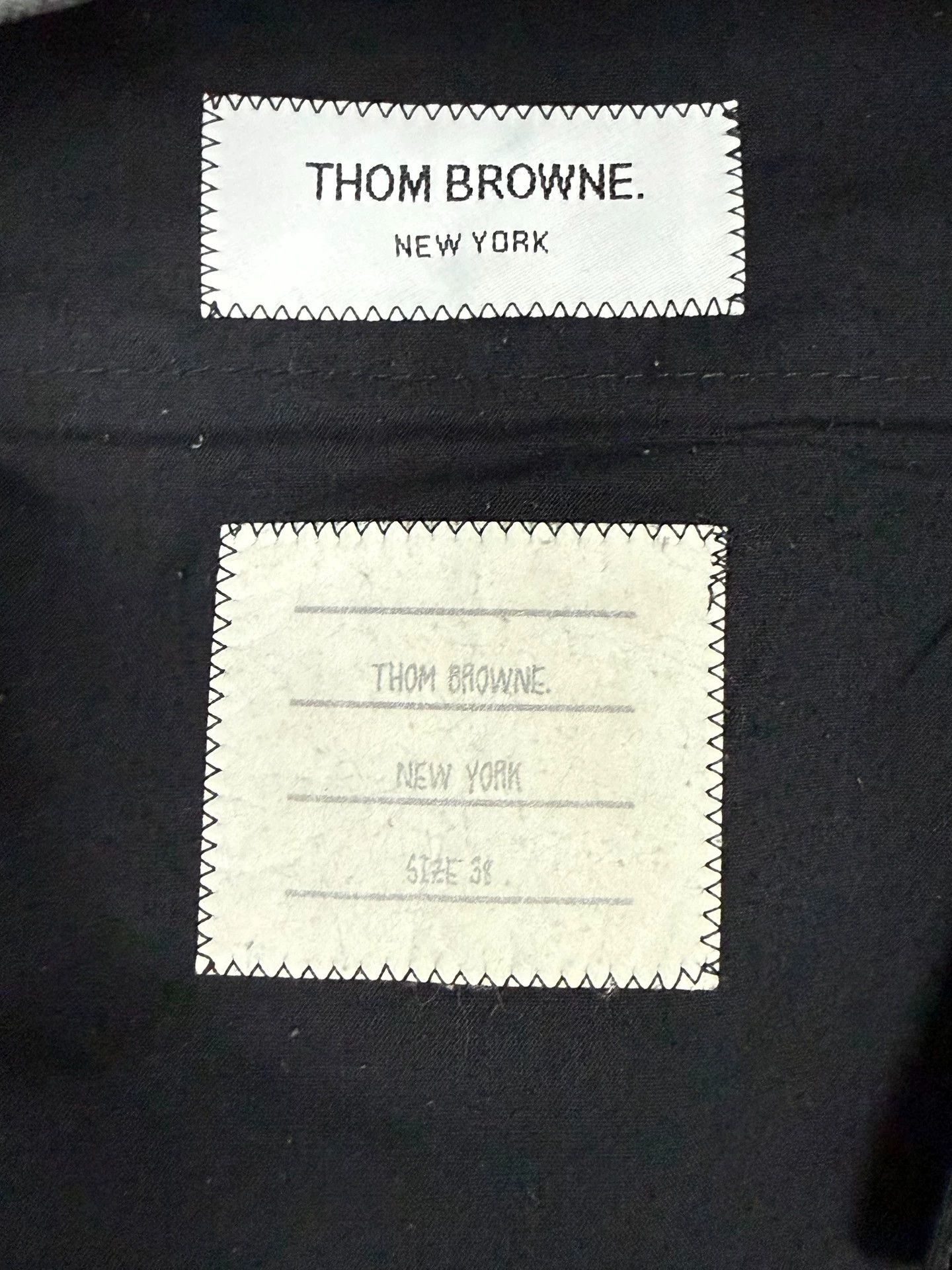 Thom Browne Thom Browne Women's Medium Gray Wool Trousers Tricolor Size 26" / US 2 / IT 38 - 4 Thumbnail