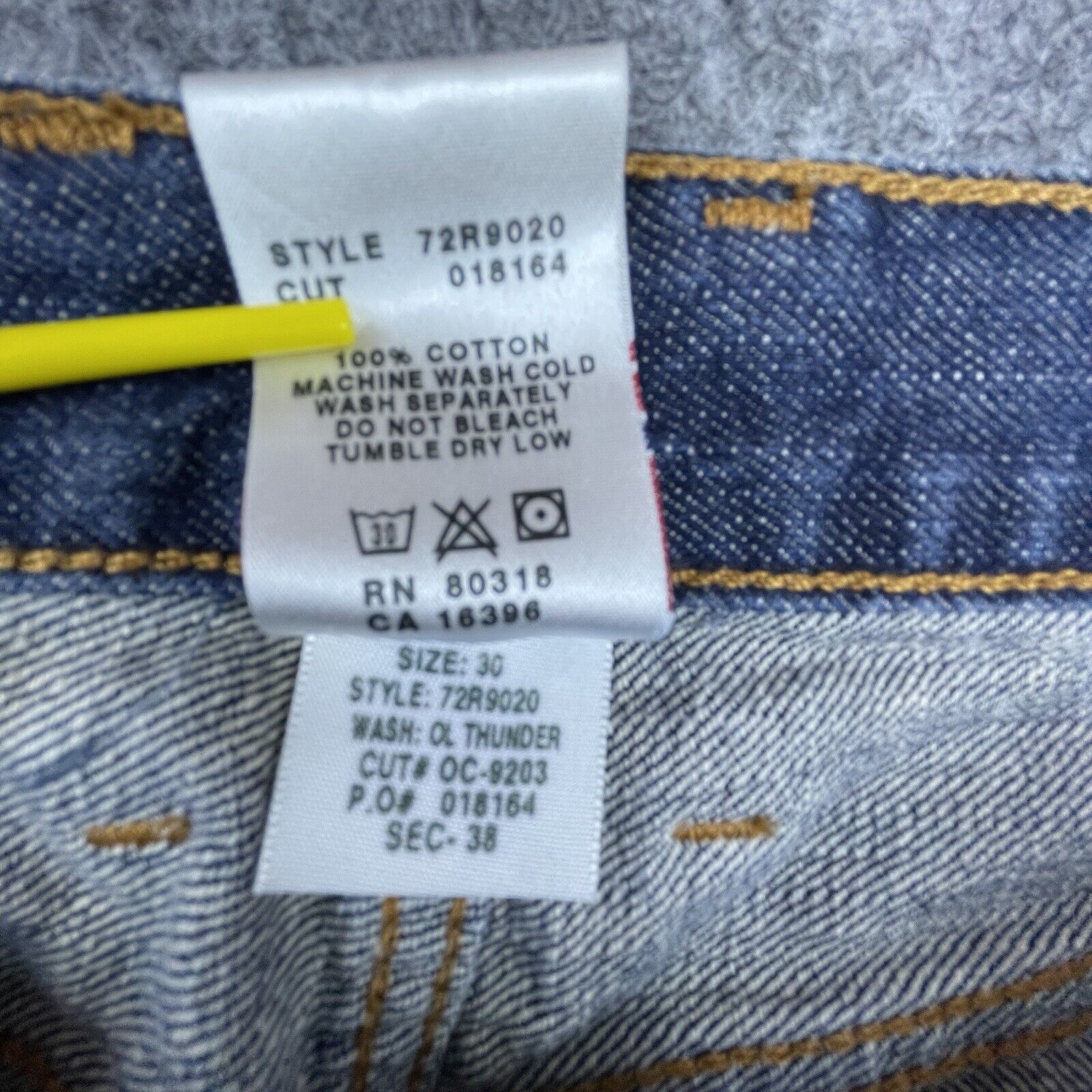 Lucky Brand Lucky Brand Dungarees Mens 30 Classic Short Straight Wide Size US 30 / EU 46 - 5 Thumbnail
