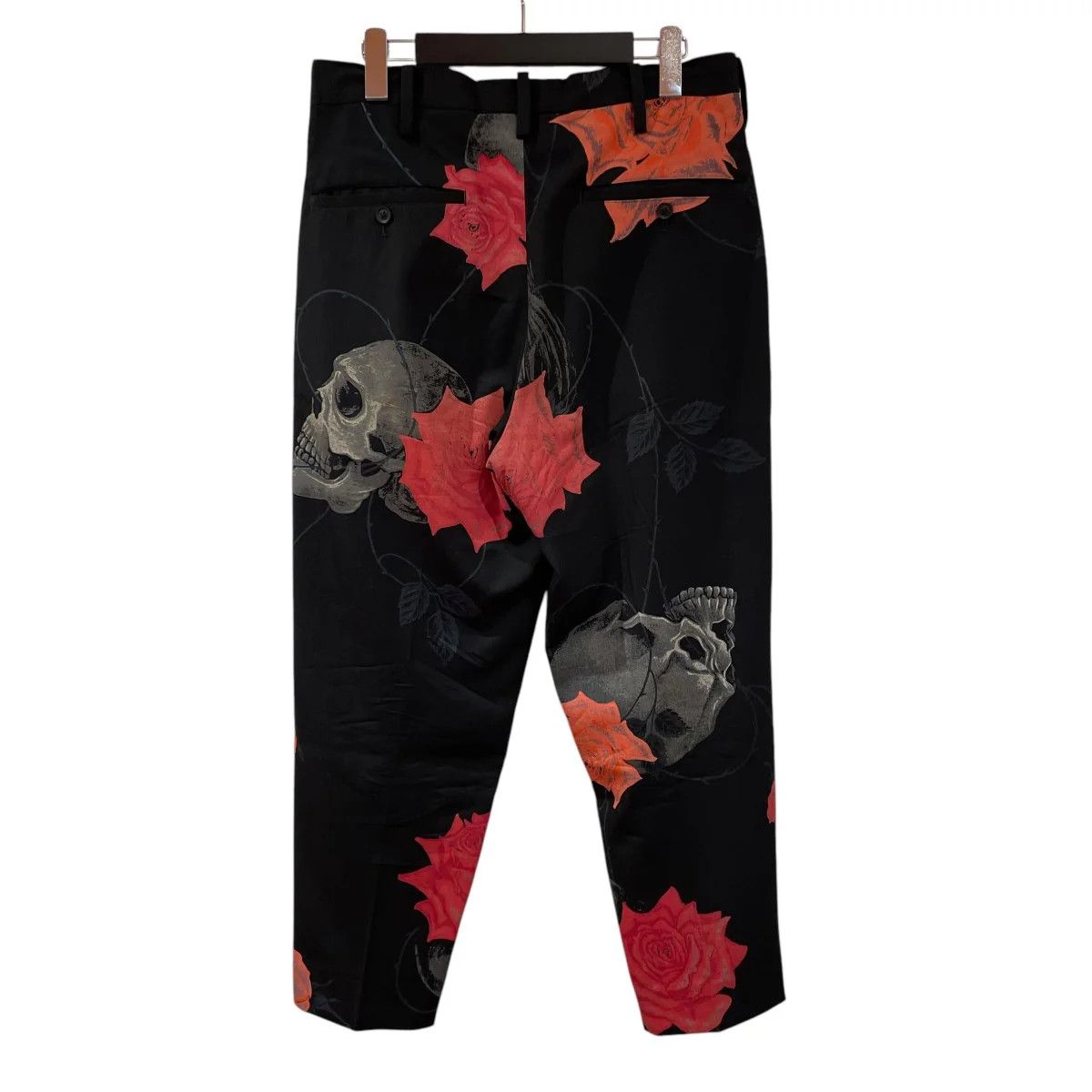 Yohji Yamamoto Yohji Yamamoto pour homme 18SS skull rose pants Size US 29 - 2 Thumbnail