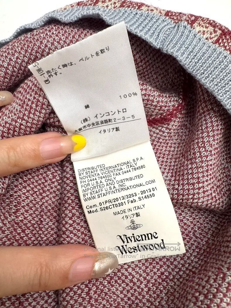 Vivienne Westwood Vivienne Westwood Japanese Exclusive White Metal Logo Squa Size XS / US 0-2 / IT 36-38 - 9 Thumbnail