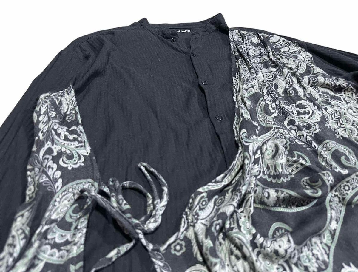 Japanese Brand × Other × Vintage 🔥Vintage Amina Double Layer Shirt Long Sleeve Japanese Style Size US XL / EU 56 / 4 - 6 Thumbnail
