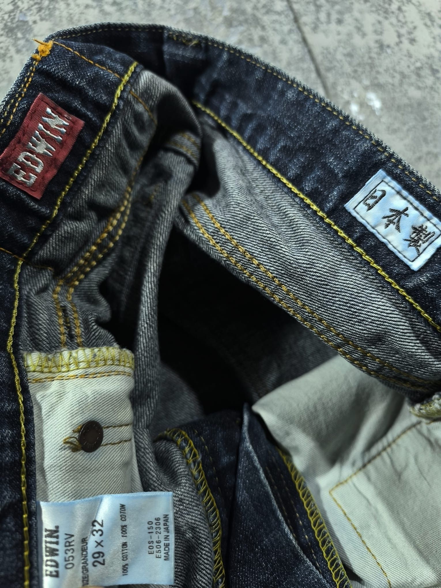 Edwin Vintage Made in Japan Edwin Selvedge Denim Jeans Size US 31 - 8 Thumbnail
