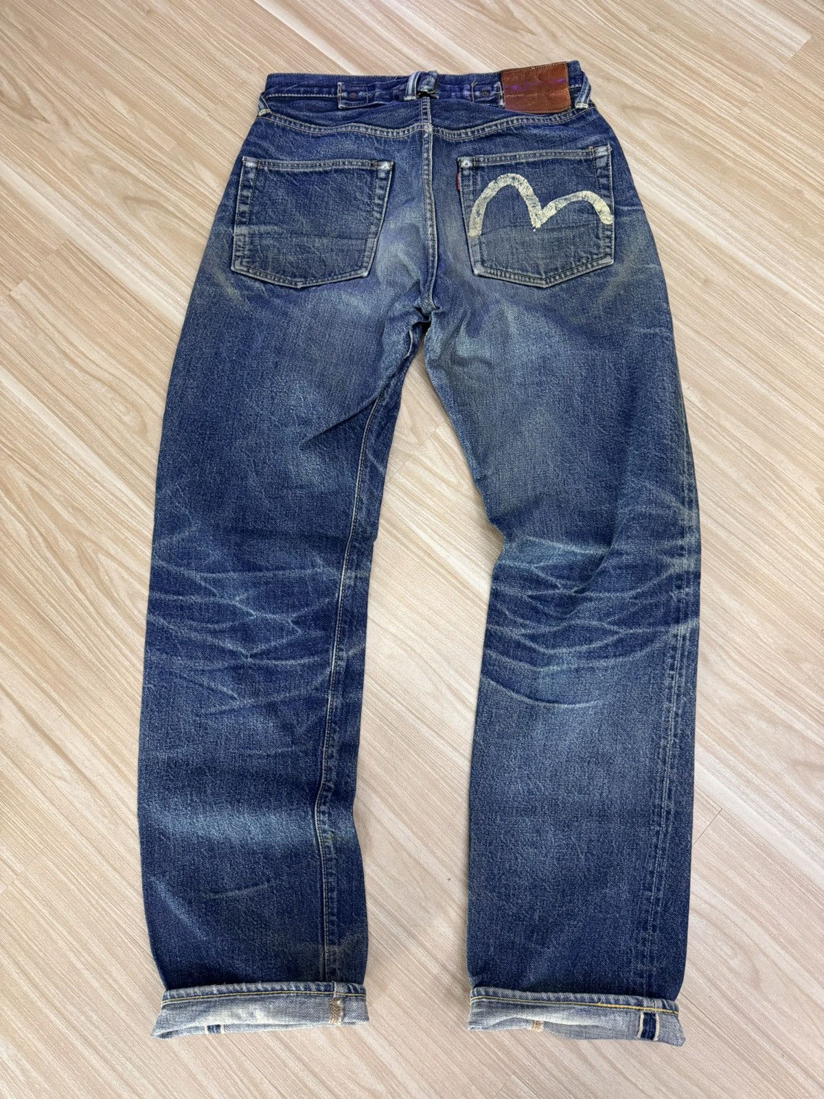 Evisu Evisu Leather Pie Japan Selvedge Size 30 Size US 30 / EU 46 - 1 Thumbnail