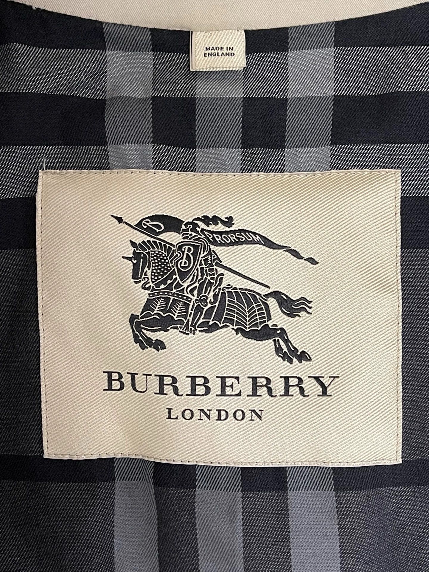 Burberry Burberry Beige Basic Cotton Trench Coat Men's 48 Size US M / EU 48-50 / 2 - 5 Thumbnail