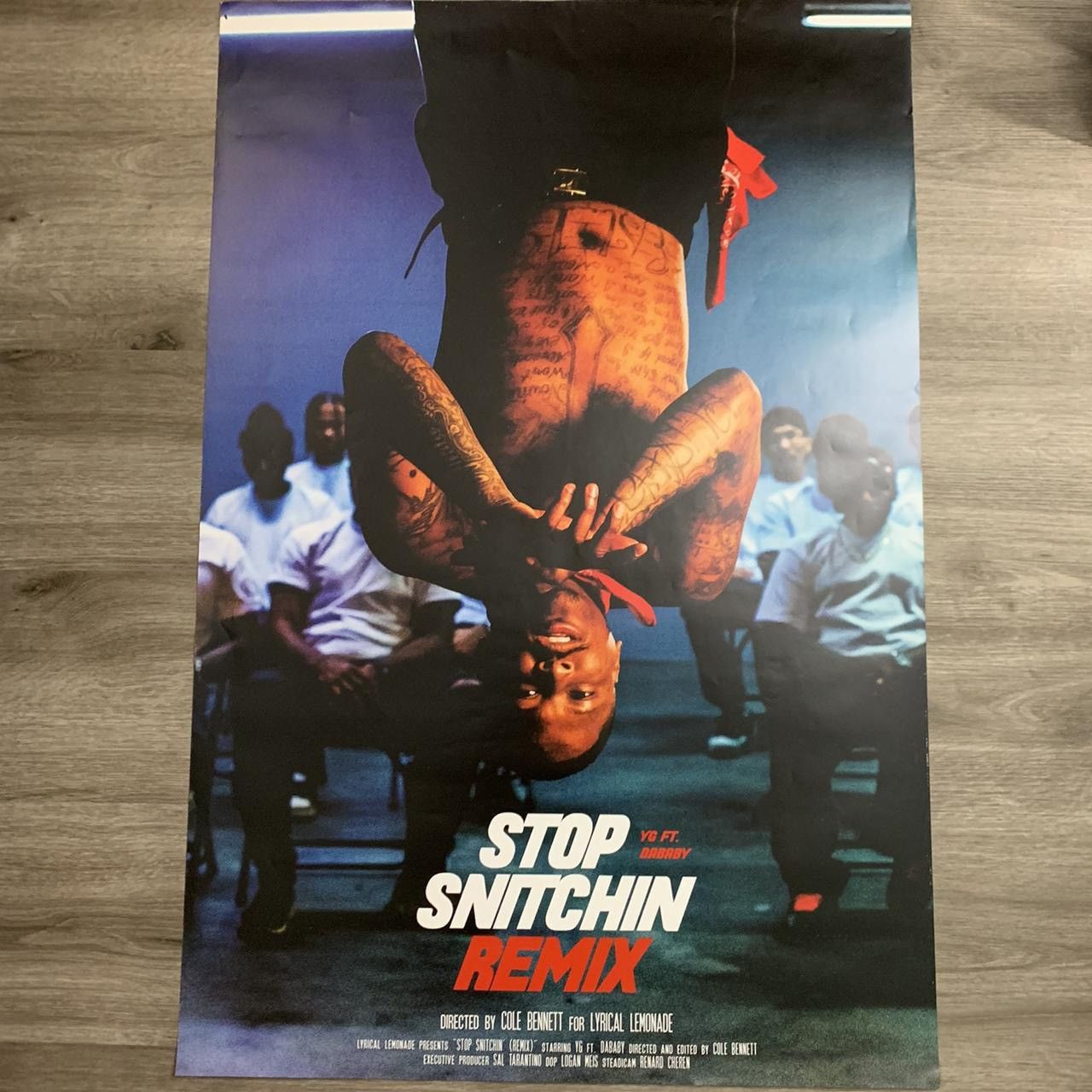 Lyrical Lemonade Lyrical Lemonade YG Stop Snitching Poster Size ONE SIZE - 2 Thumbnail