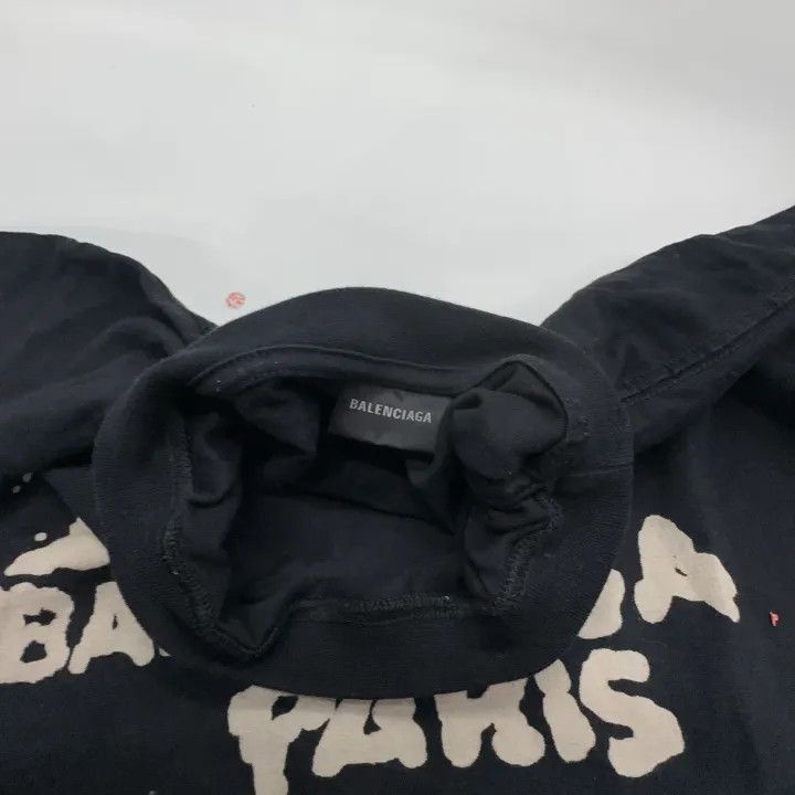 Balenciaga Balenciaga Balenciaga SS23 Black Logo Print TShirt -2507 Size US S / EU 44-46 / 1 - 7 Thumbnail