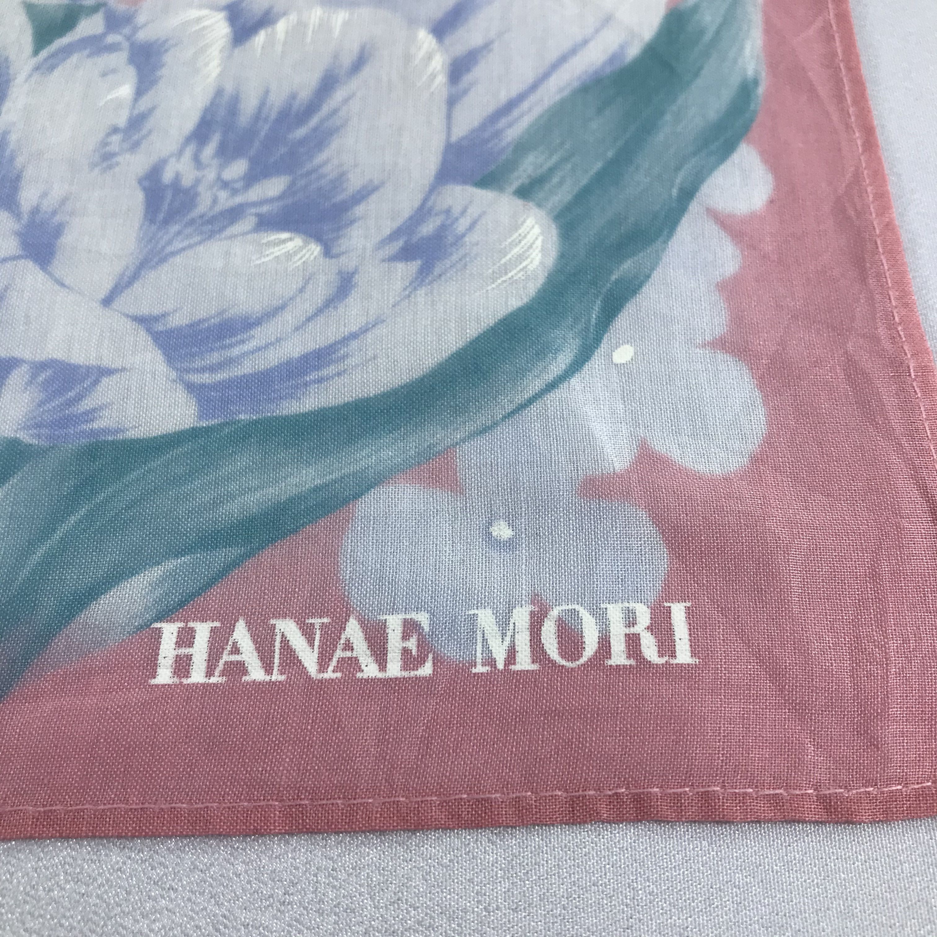 Hanae Mori × Vintage Hanae Mori Handkerchief Neckerchief Bandana H1225 Size ONE SIZE - 3 Thumbnail