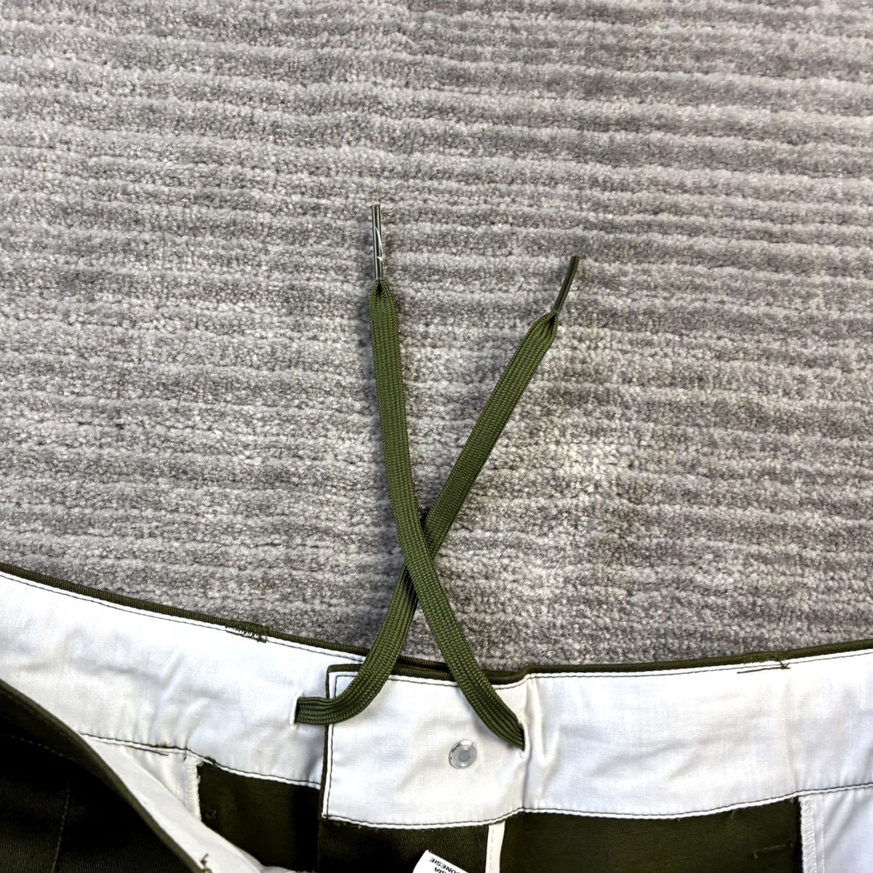 Nike Nike Pants Mens 34x32 Olive Military Green Baggy Wide Leg Chino Relaxed Straight 90s Army Casual Reserved Mens Size US 34 / EU 50 - 6 Thumbnail