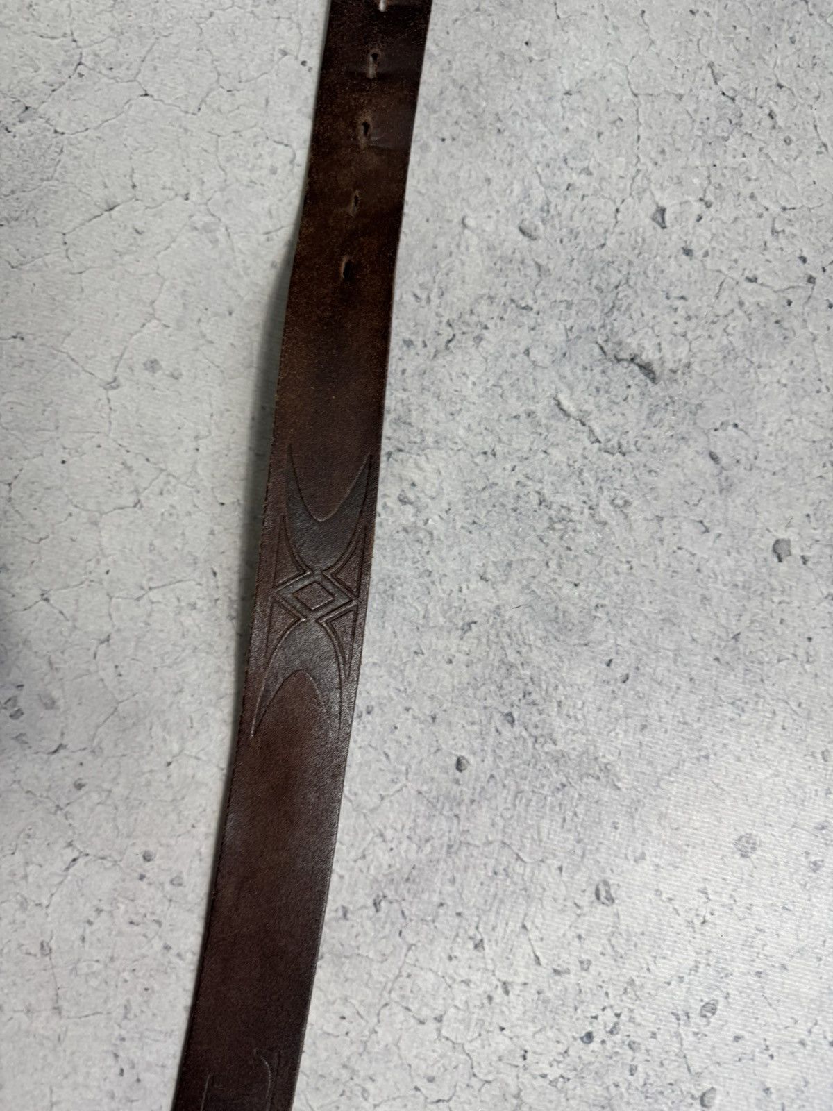 Diesel × Japanese Brand Diesel Leather Belt Hype Rare Y2K Brown Size ONE SIZE - 7 Thumbnail